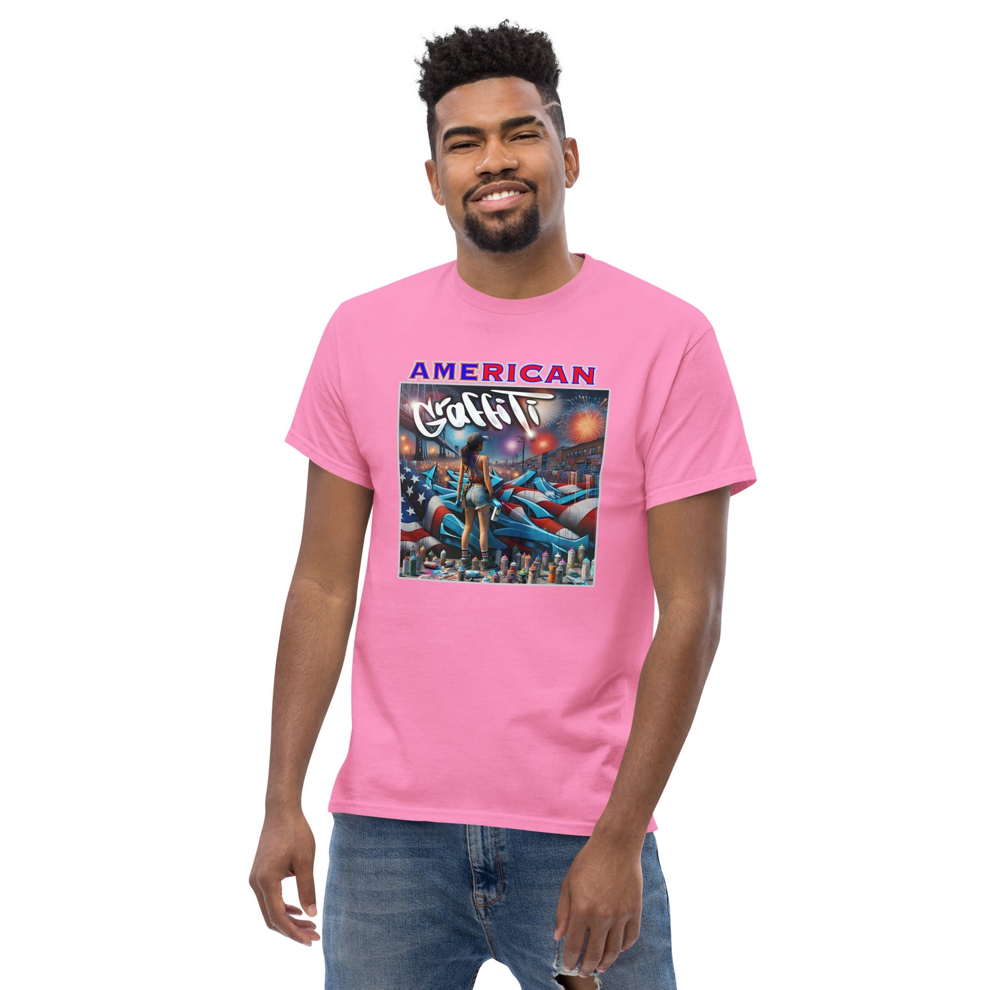 Graffytees American Graffiti Men's classic tee