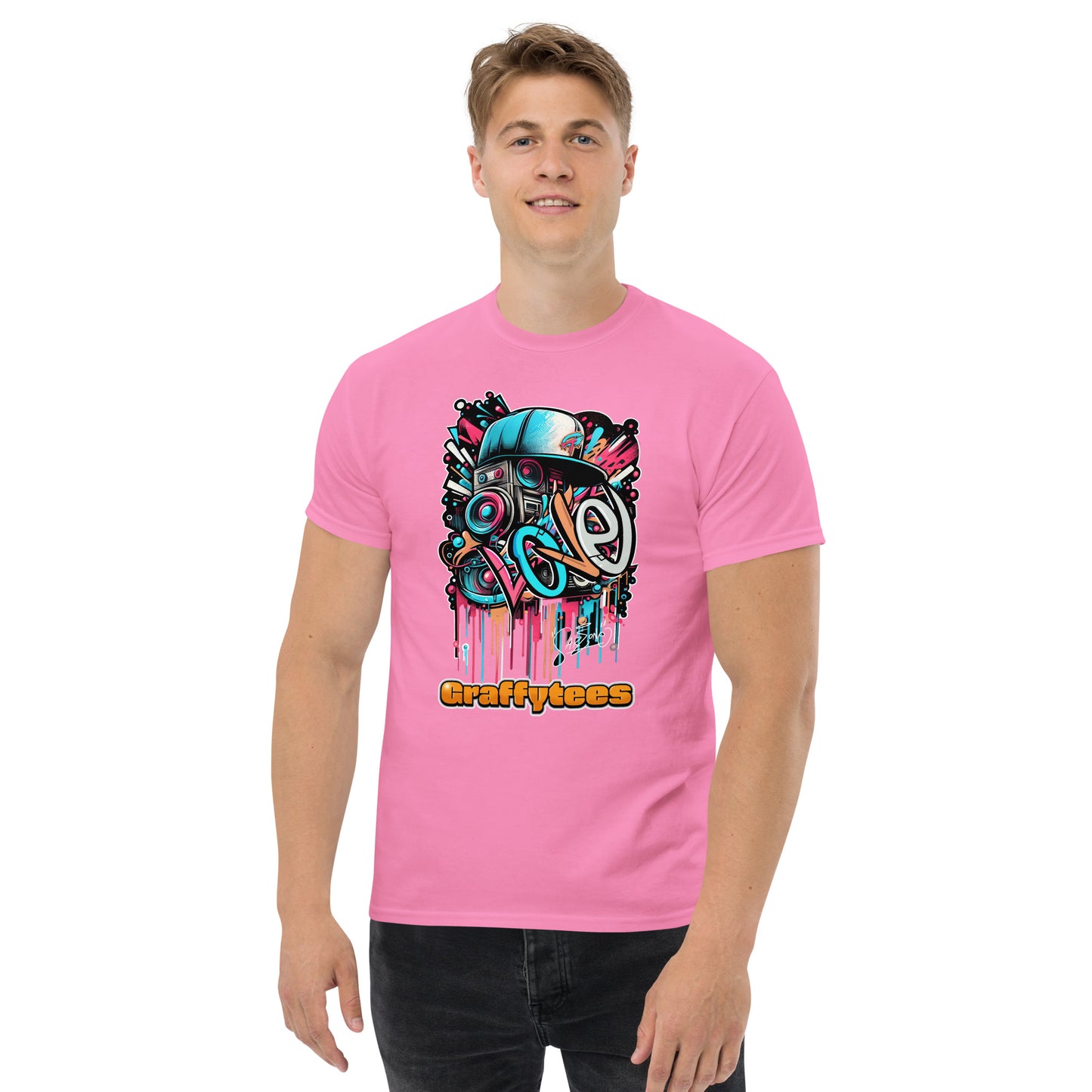 Graffiti Love Men's classic tee