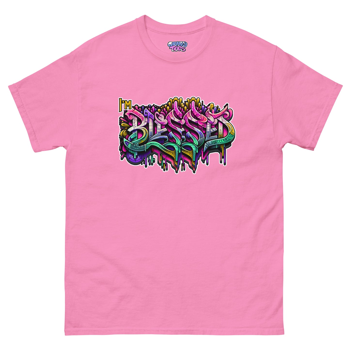 Graffiti Blessed Men's classic tee