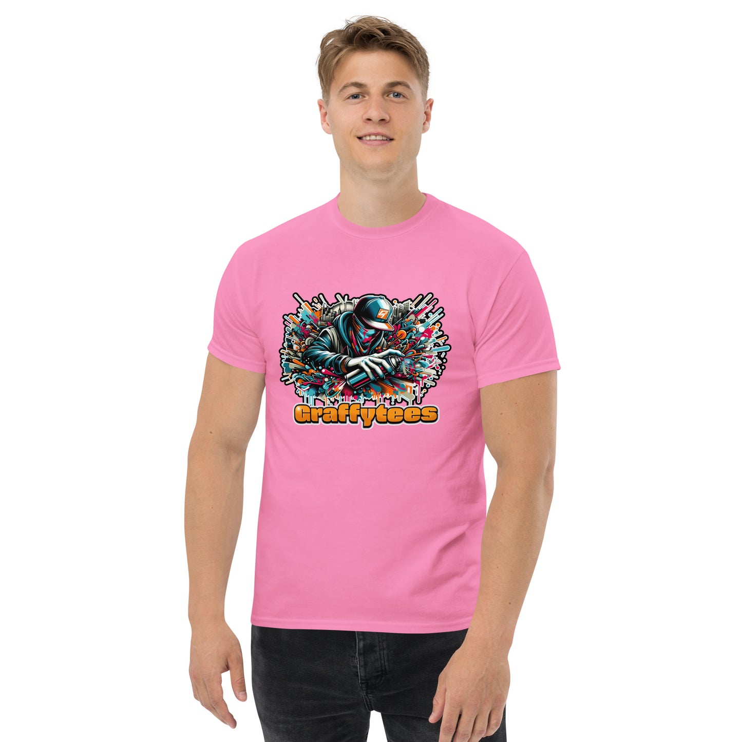 GraffyTees Graffiti Vandal Men's classic tee