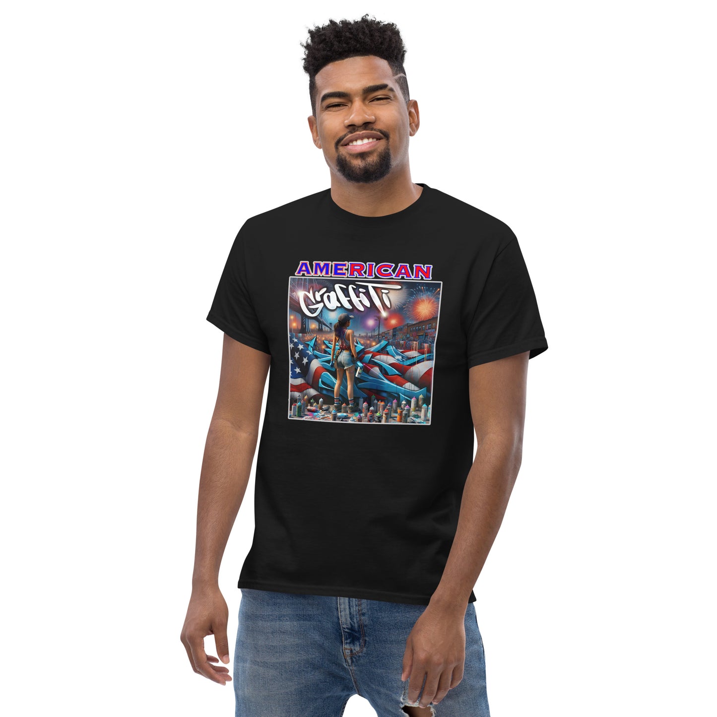 Graffytees American Graffiti Men's classic tee