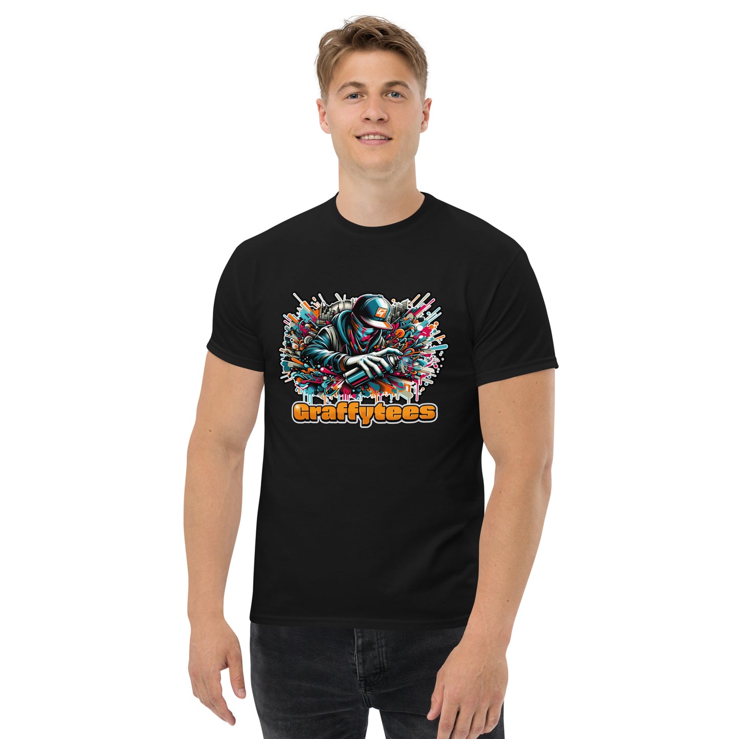 GraffyTees Graffiti Vandal Men's classic tee