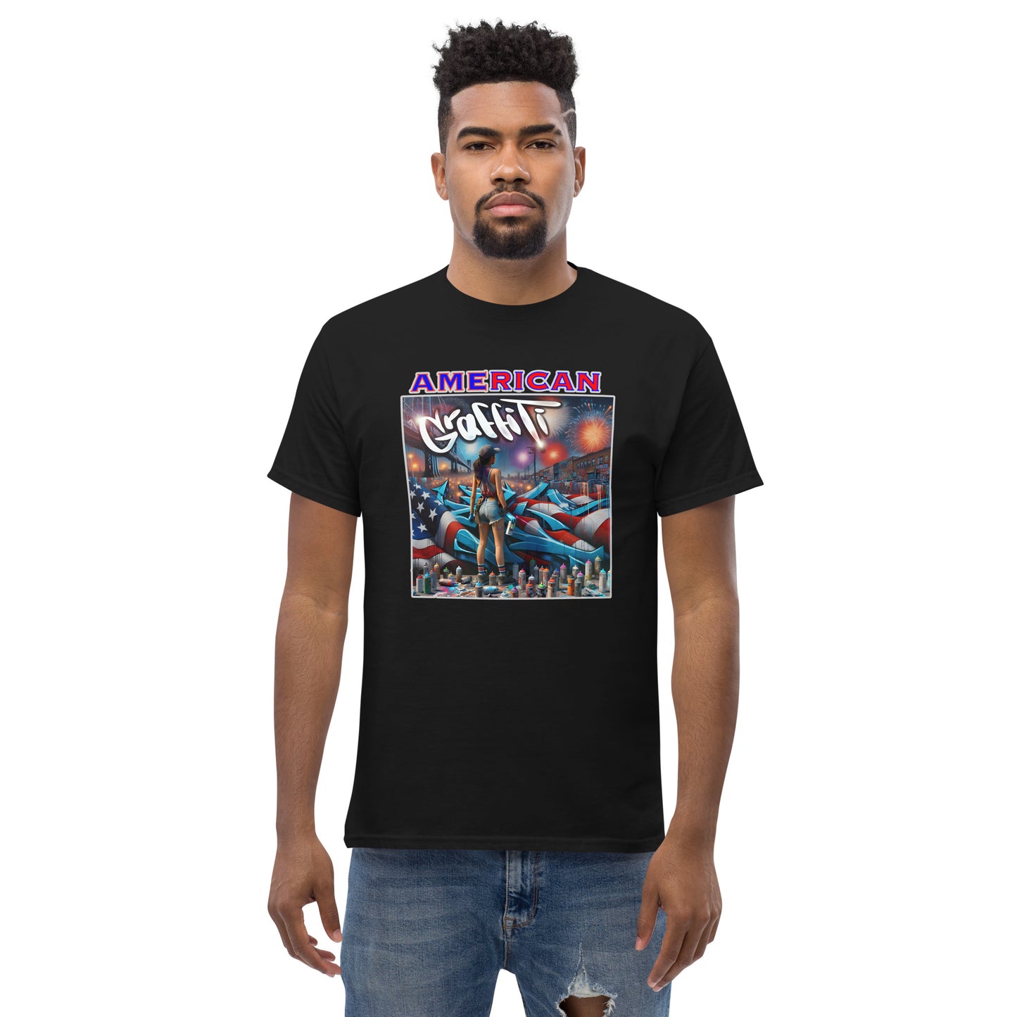 Graffytees American Graffiti Men's classic tee