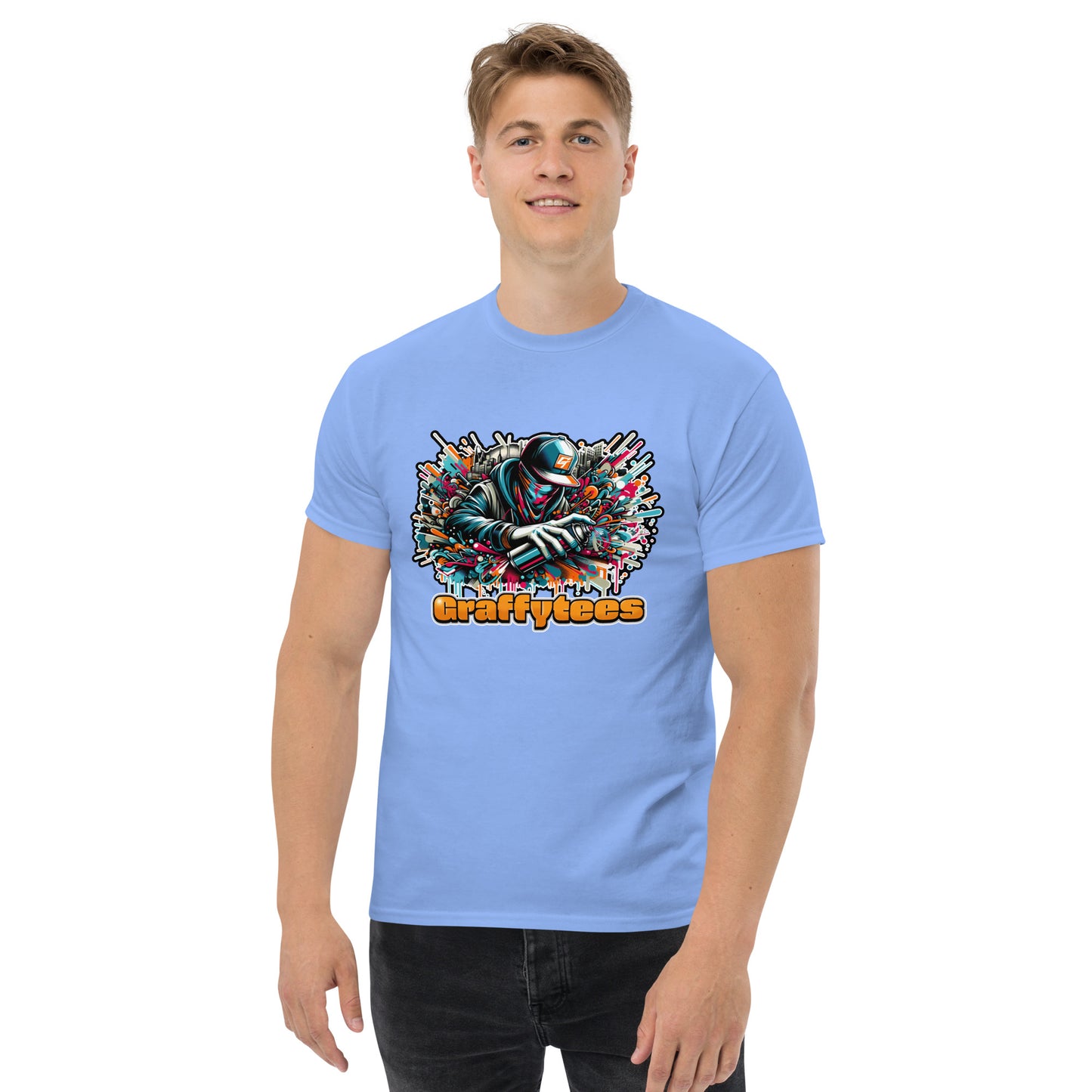 GraffyTees Graffiti Vandal Men's classic tee