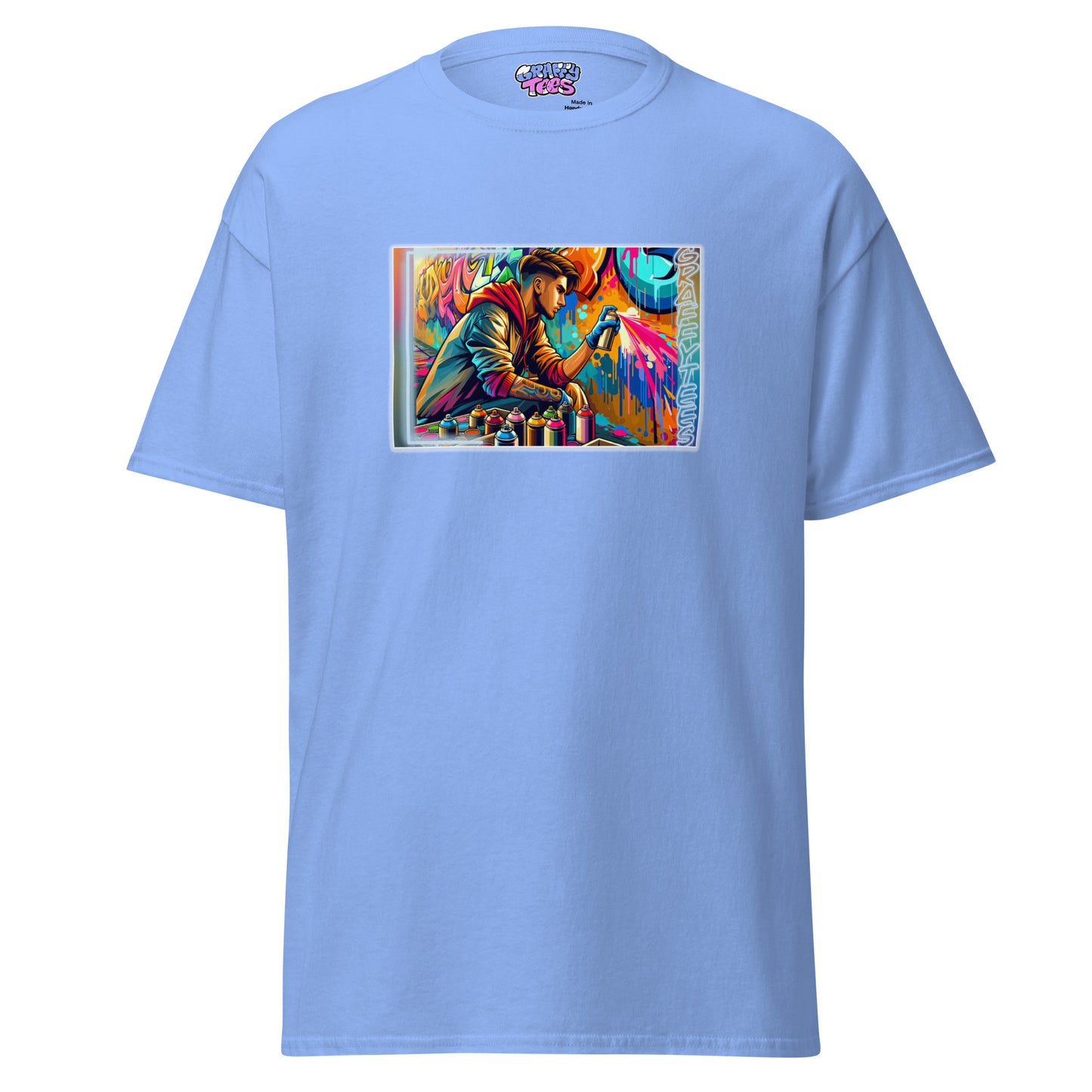 GraffiTees Vandal creating a mural Men's classic tee