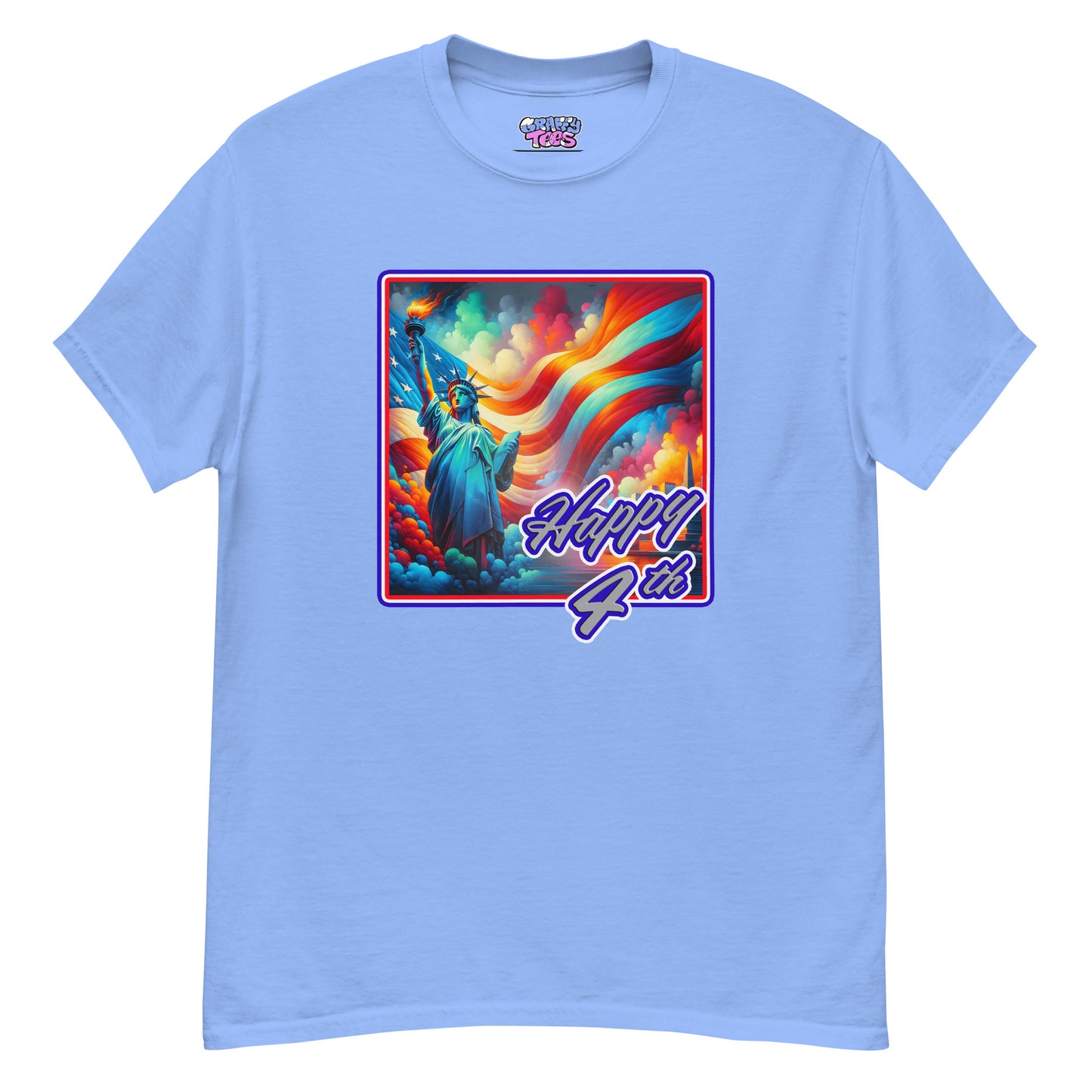 Graffytees Happy 4th of July Men's classic tee