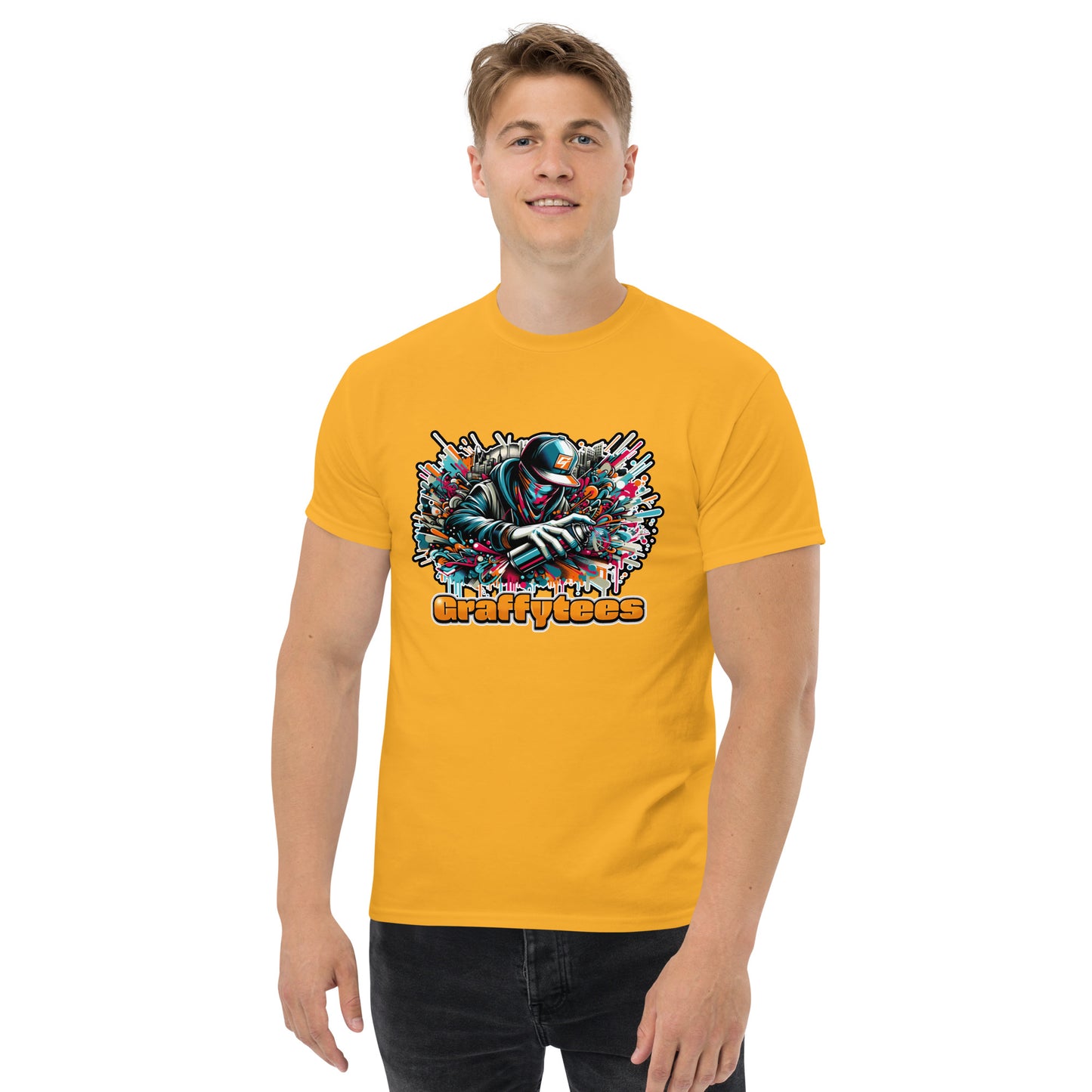 GraffyTees Graffiti Vandal Men's classic tee