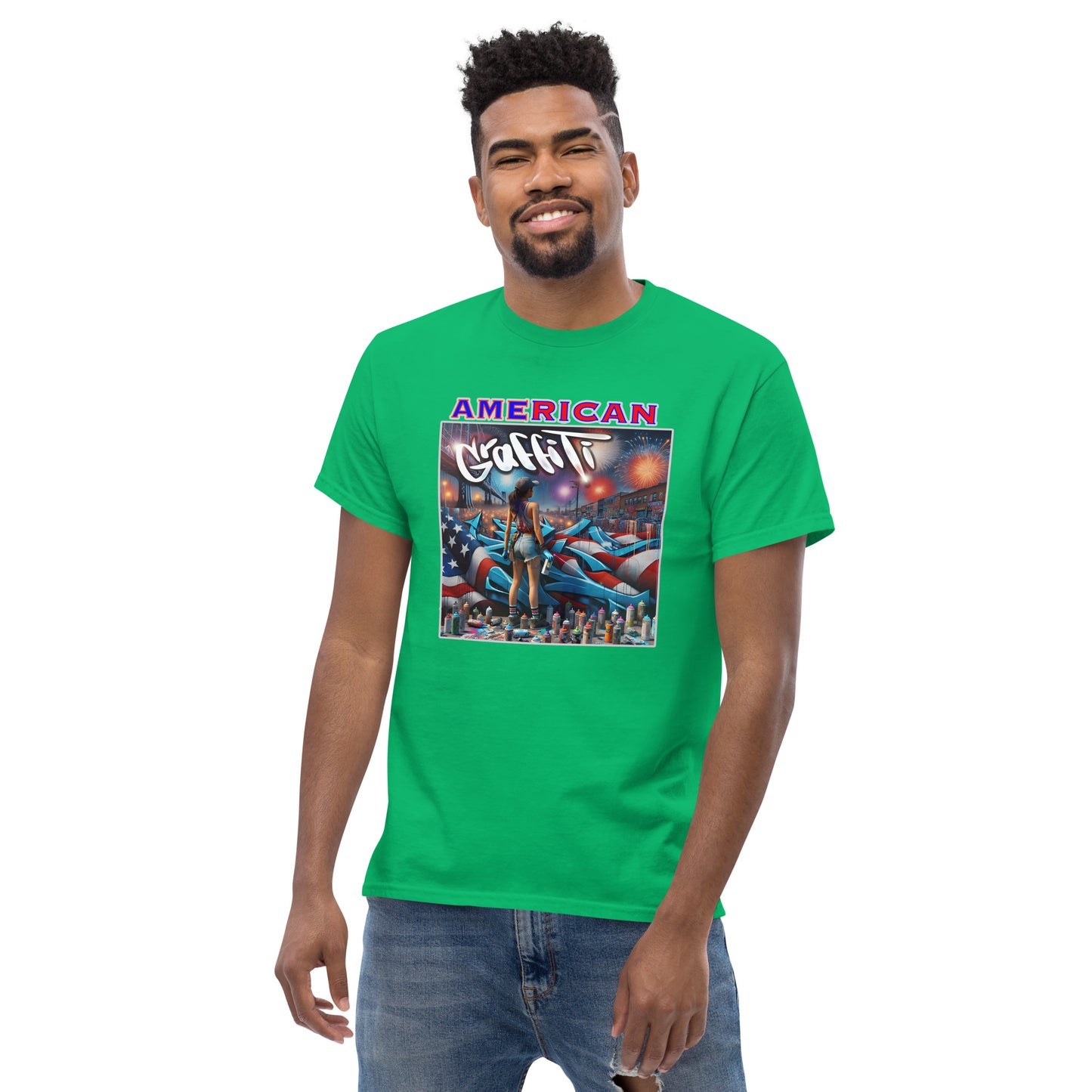 Graffytees American Graffiti Men's classic tee