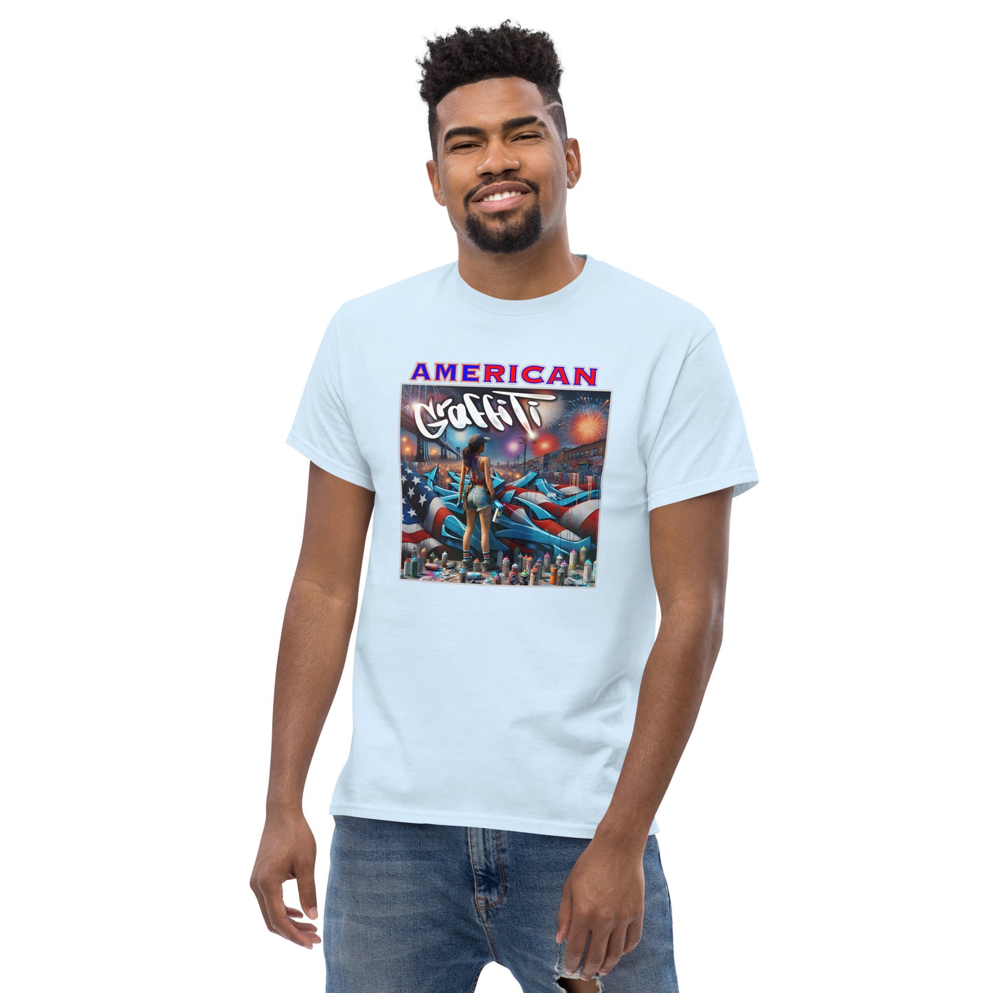 Graffytees American Graffiti Men's classic tee
