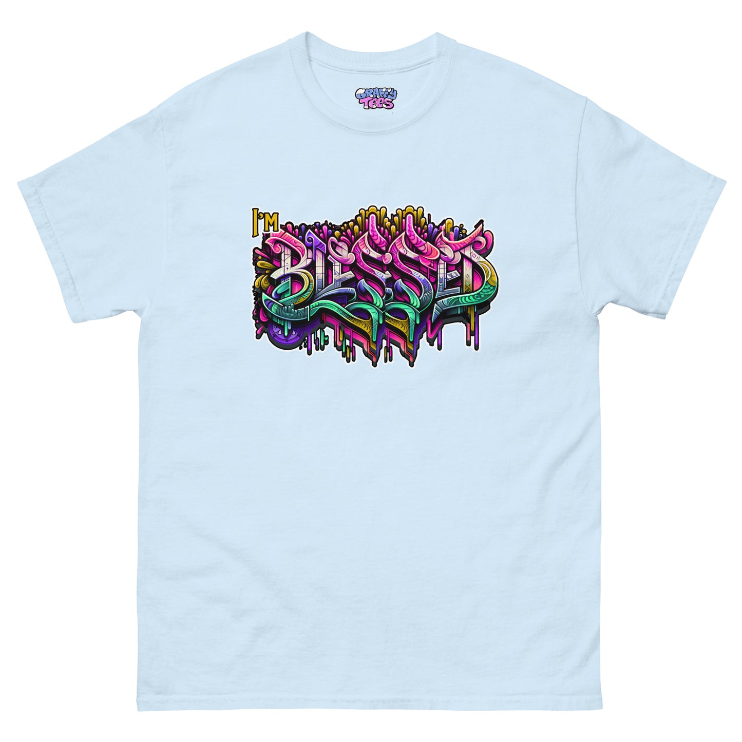 Graffiti Blessed Men's classic tee