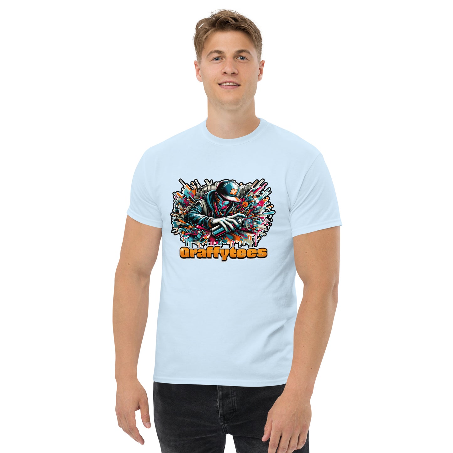 GraffyTees Graffiti Vandal Men's classic tee