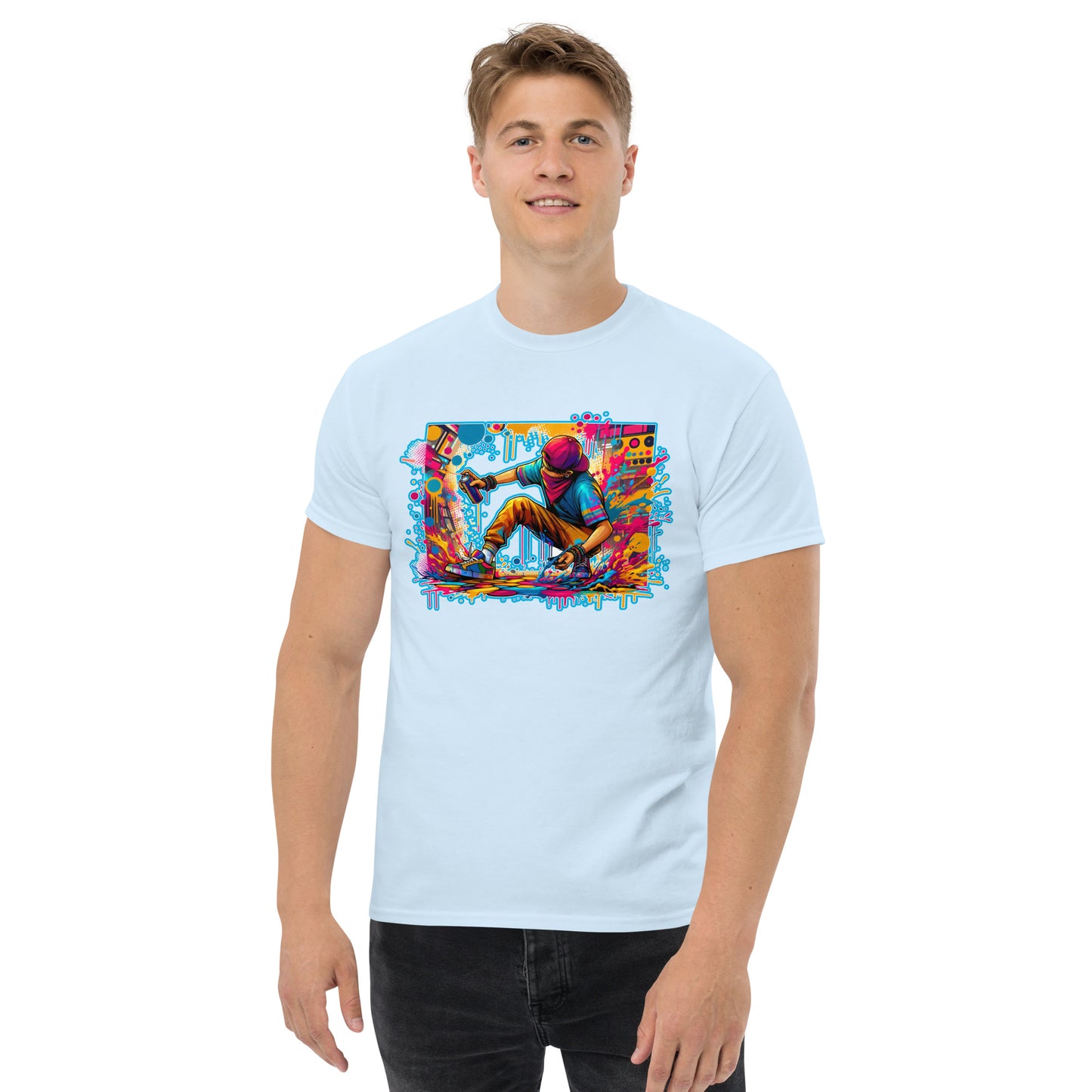 GraffyTees Vandal full Color Men's classic tee
