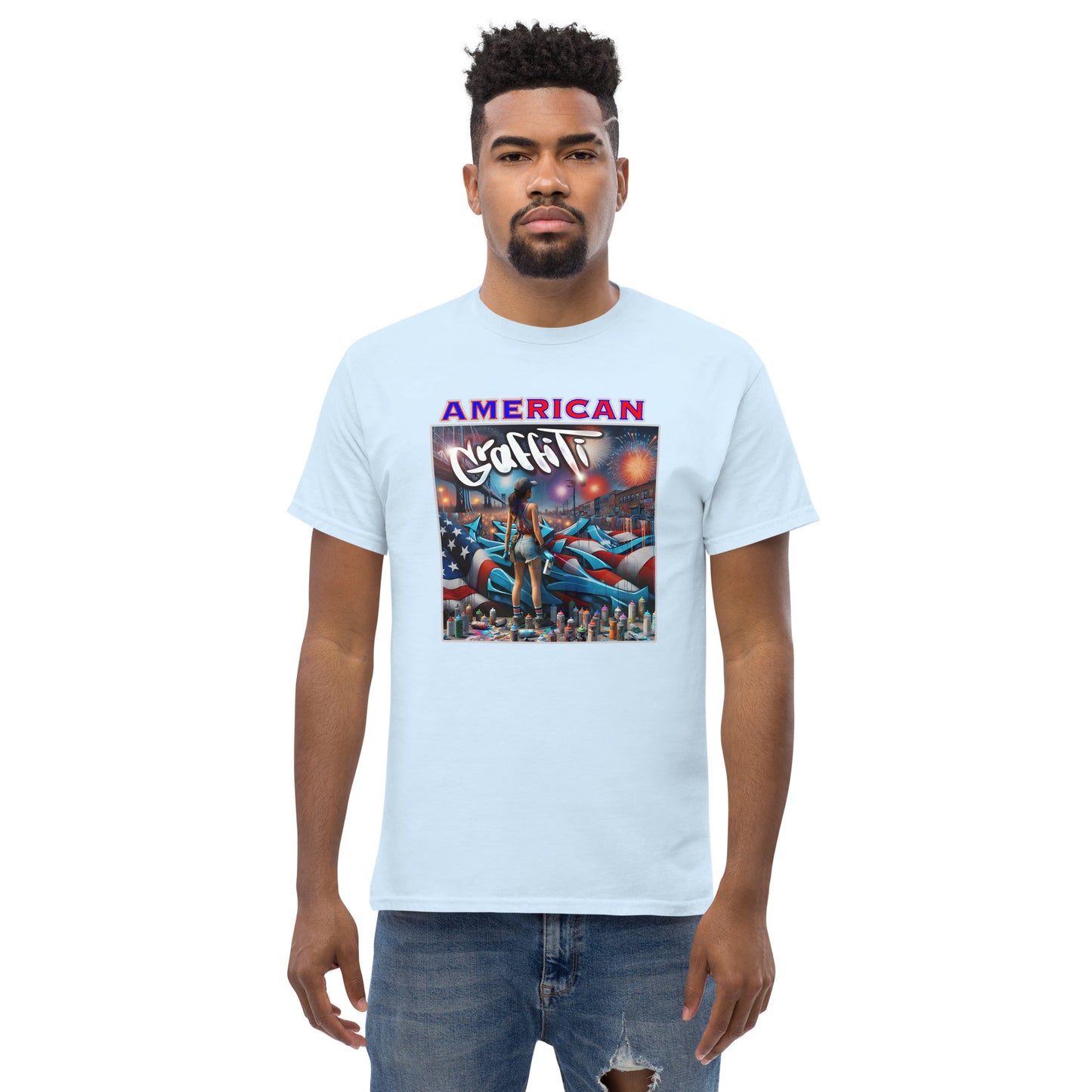 Graffytees American Graffiti Men's classic tee