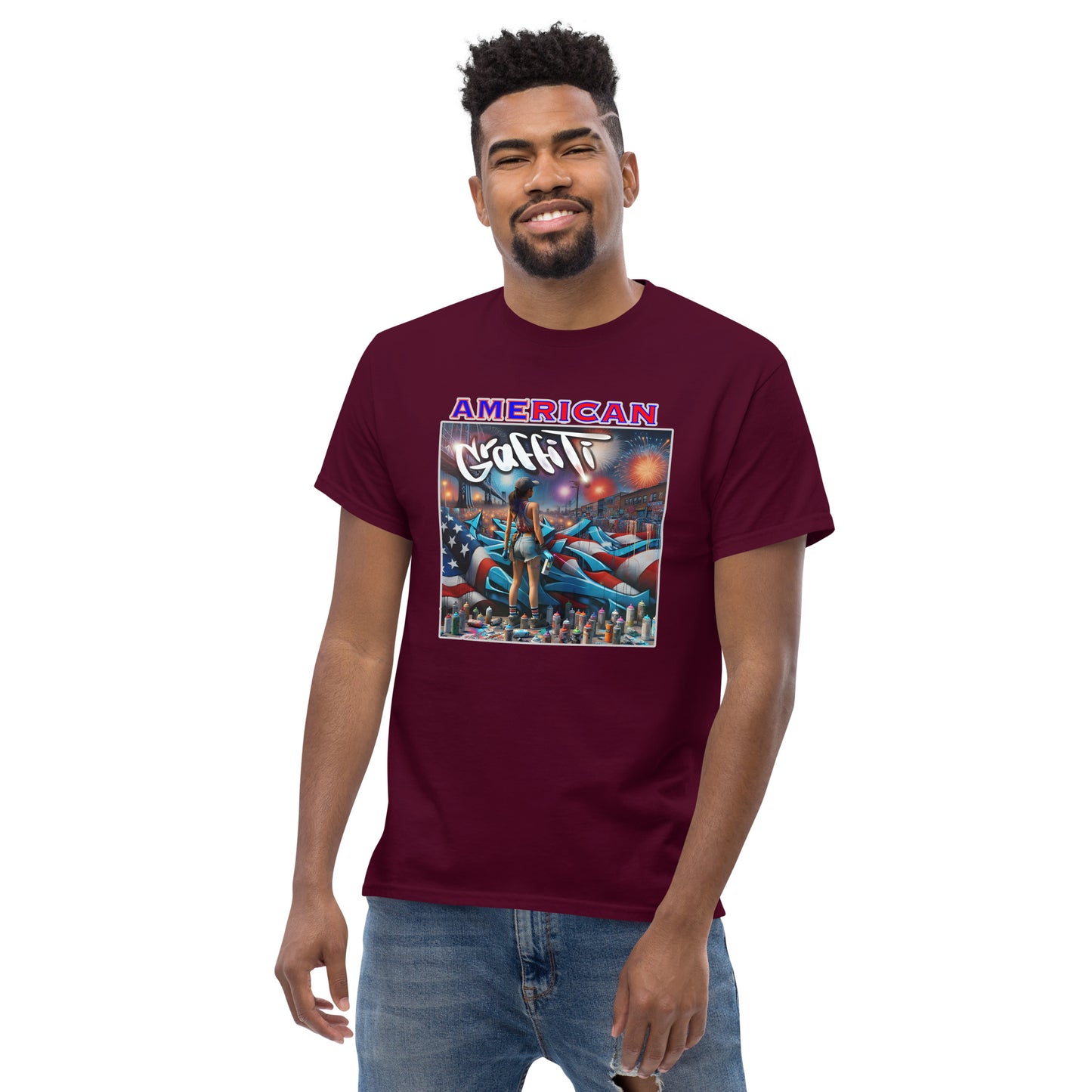 Graffytees American Graffiti Men's classic tee