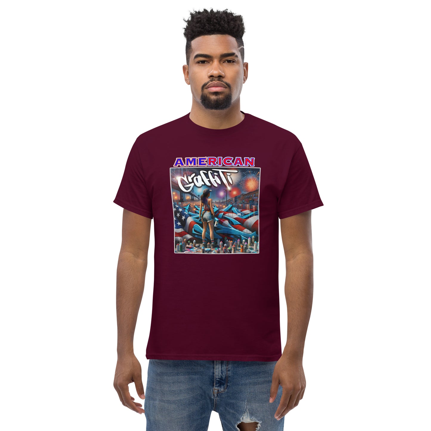 Graffytees American Graffiti Men's classic tee