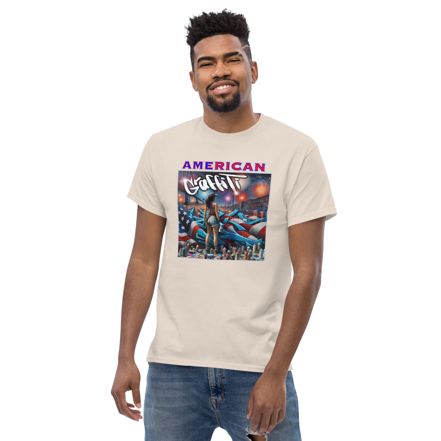 Graffytees American Graffiti Men's classic tee