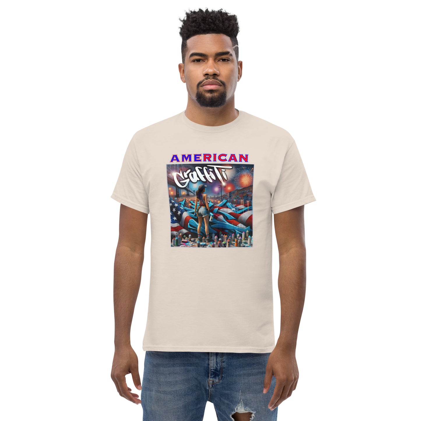 Graffytees American Graffiti Men's classic tee