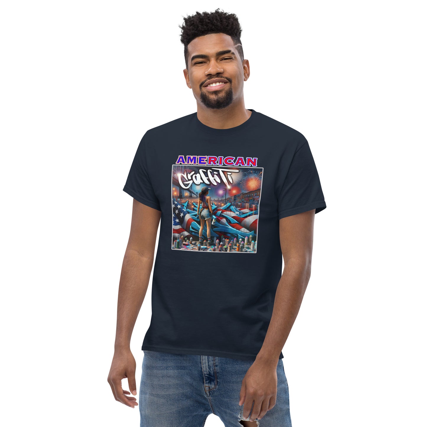 Graffytees American Graffiti Men's classic tee