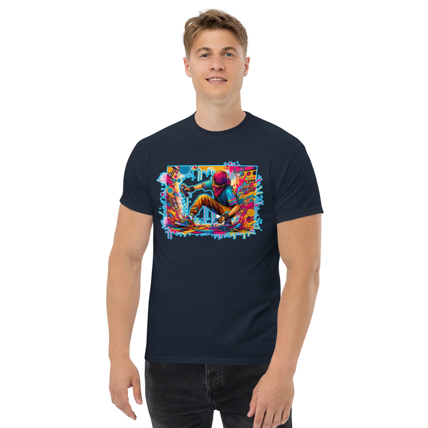 GraffyTees Vandal full Color Men's classic tee