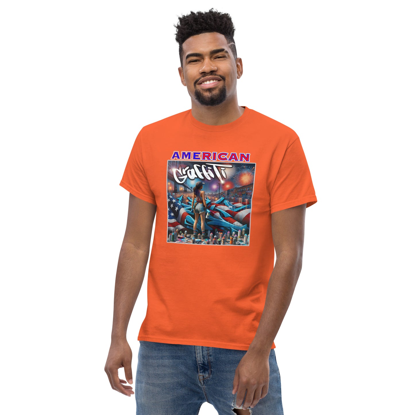 Graffytees American Graffiti Men's classic tee