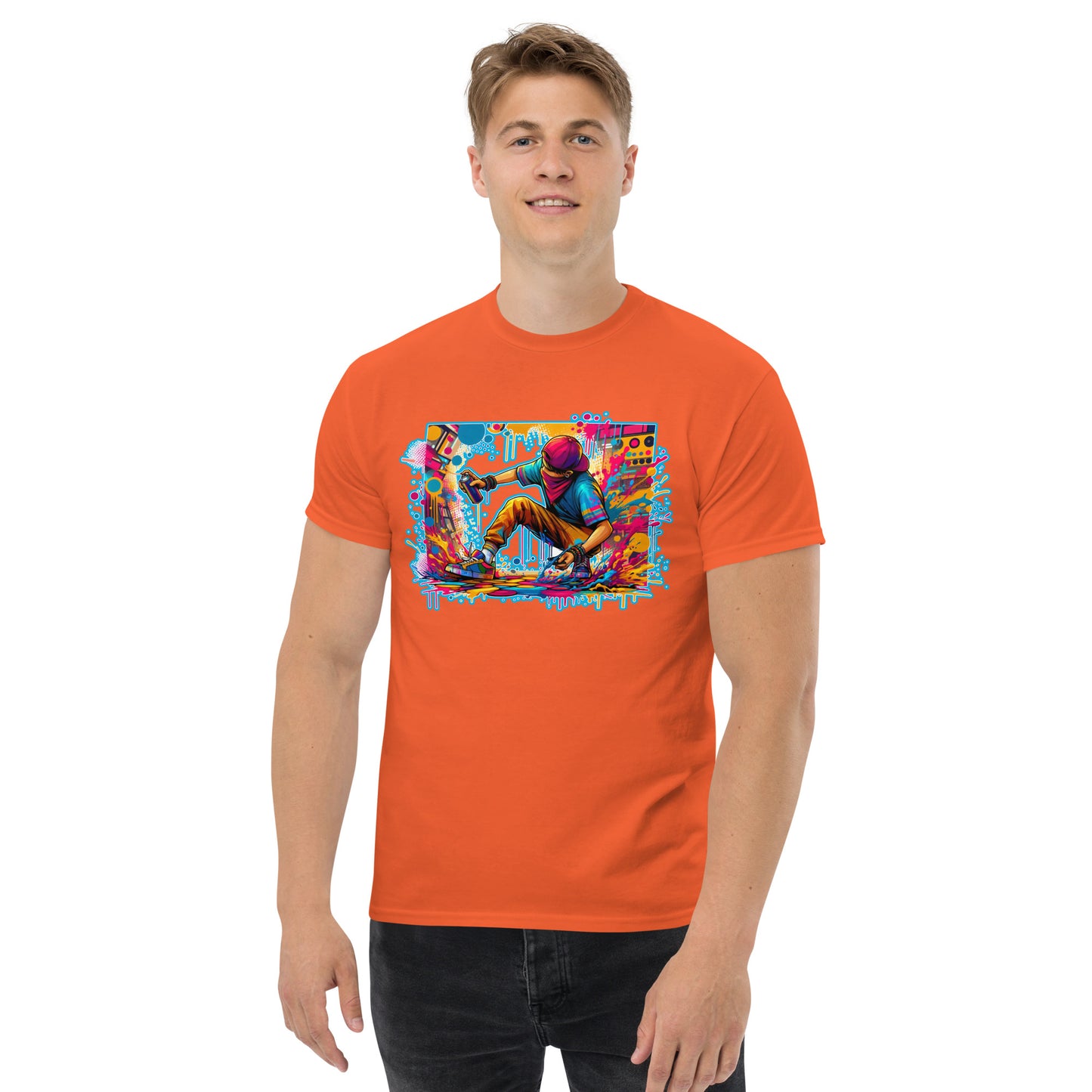 GraffyTees Vandal full Color Men's classic tee