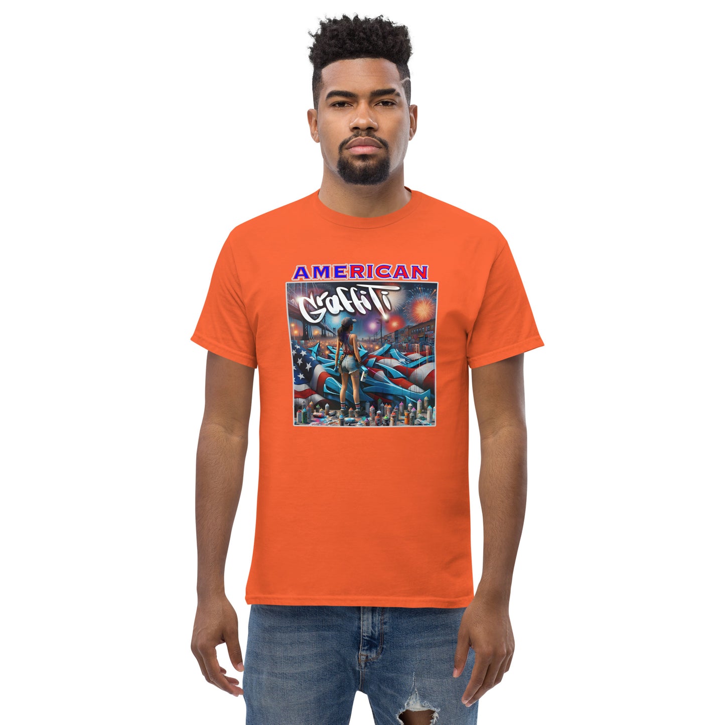 Graffytees American Graffiti Men's classic tee