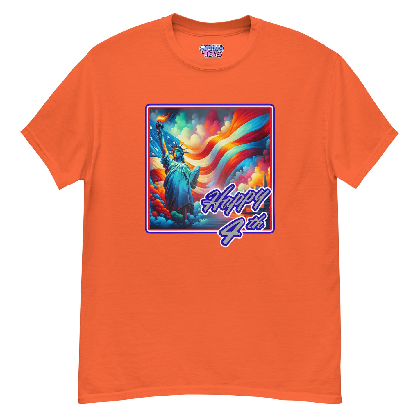 Graffytees Happy 4th of July Men's classic tee