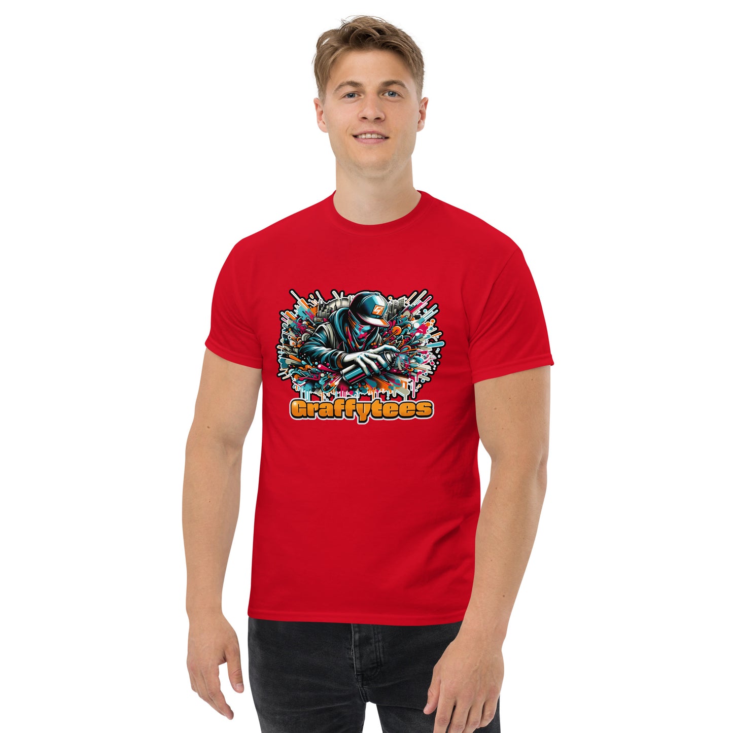 GraffyTees Graffiti Vandal Men's classic tee