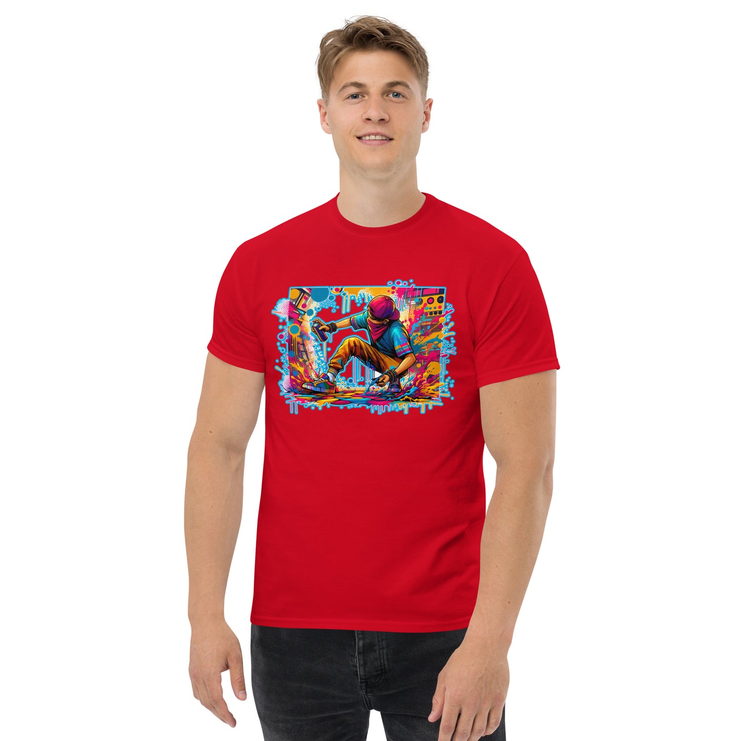 GraffyTees Vandal full Color Men's classic tee