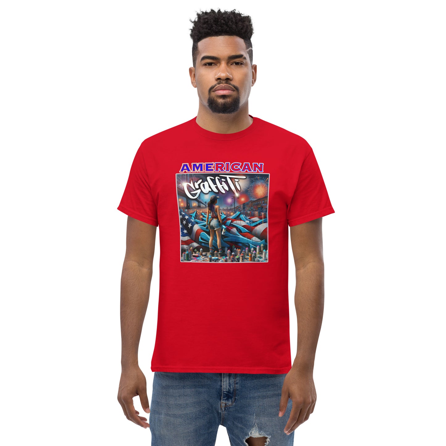 Graffytees American Graffiti Men's classic tee