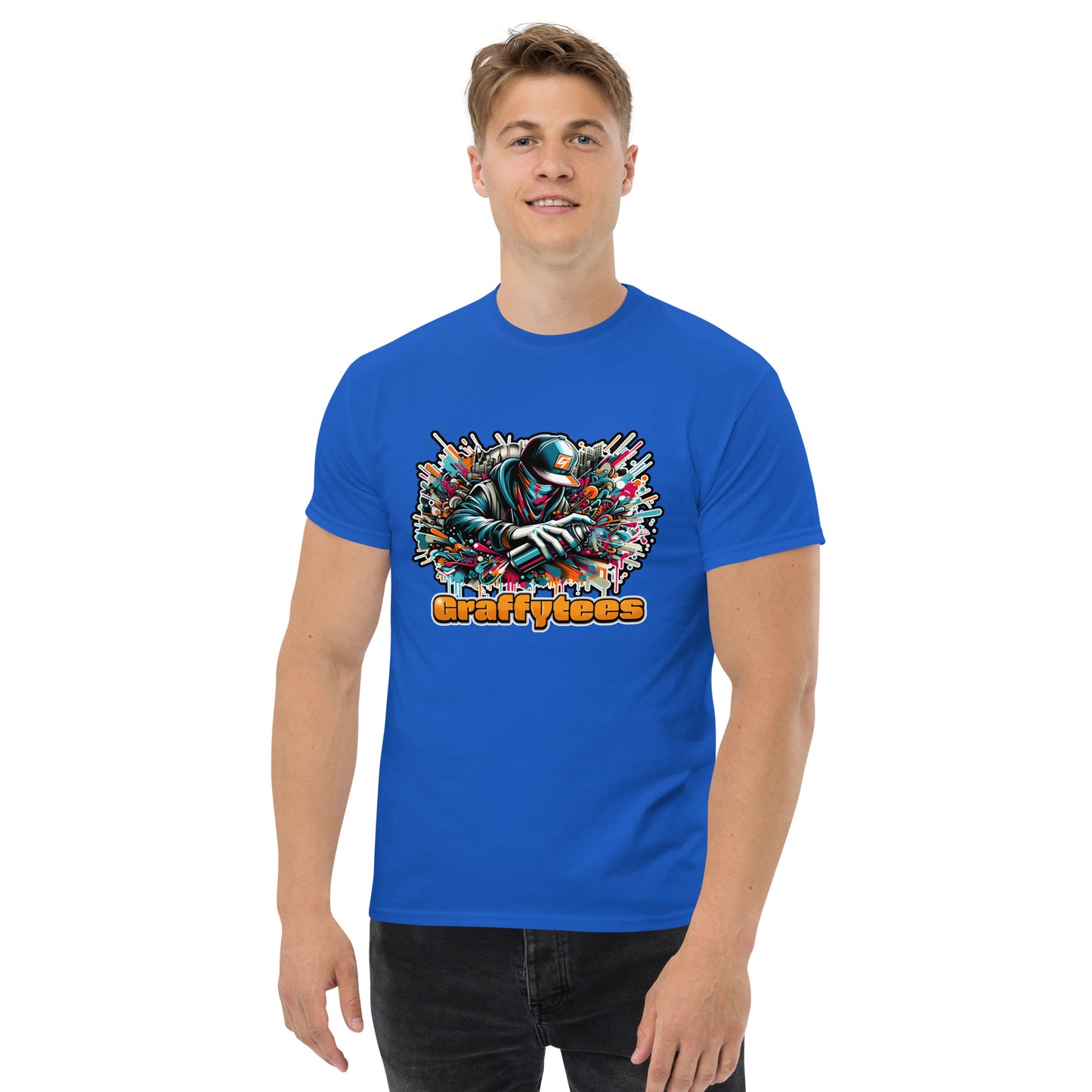 GraffyTees Graffiti Vandal Men's classic tee