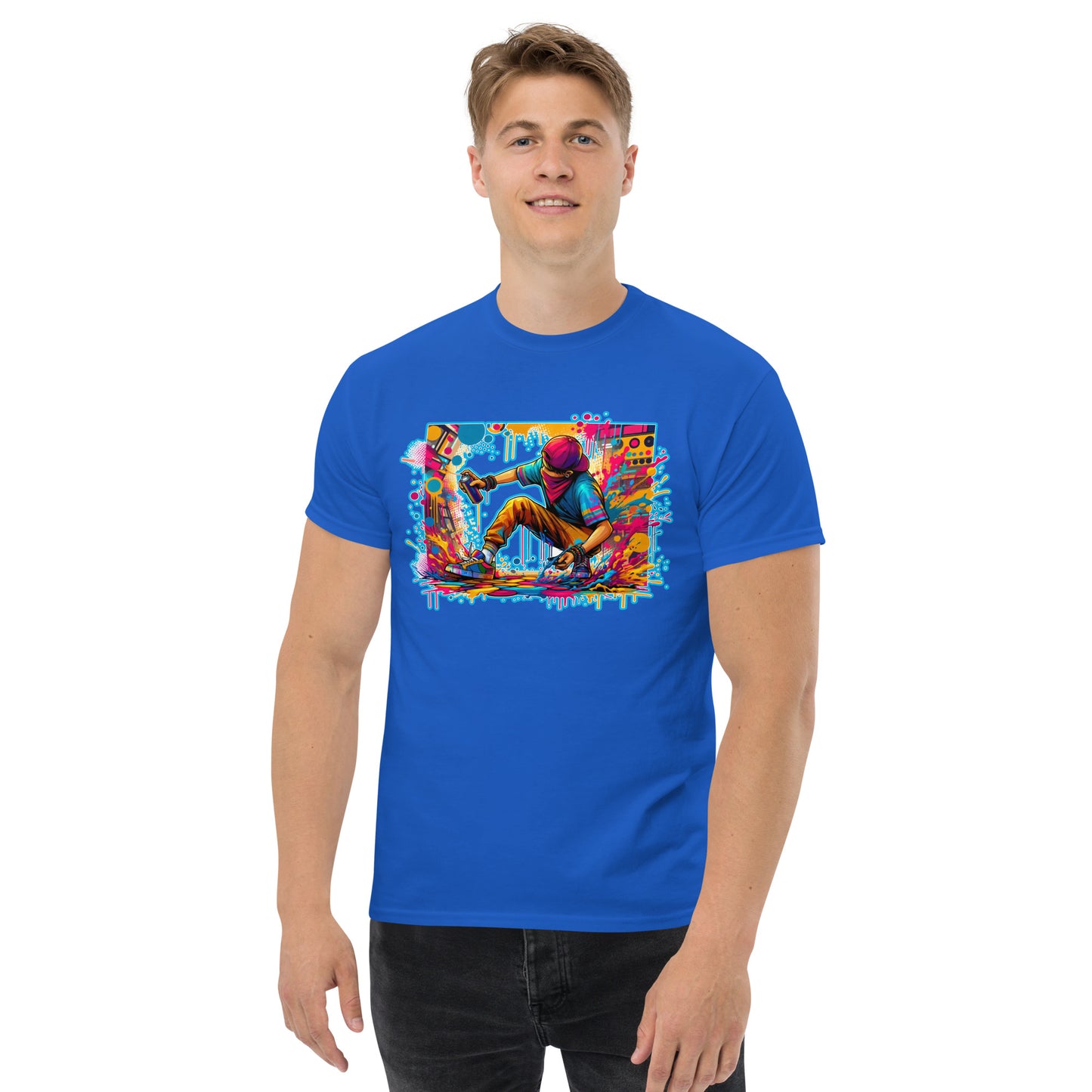 GraffyTees Vandal full Color Men's classic tee