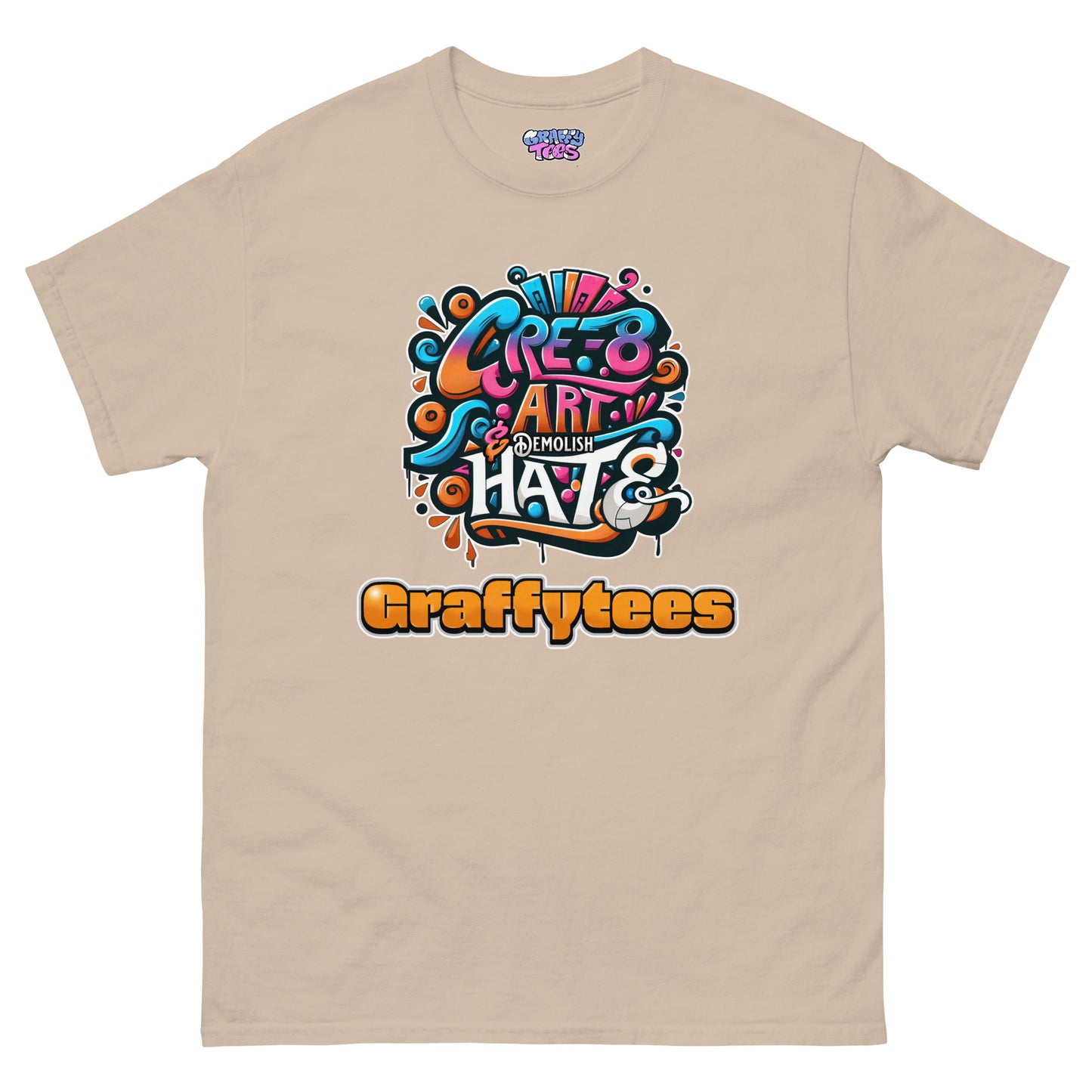 Graffiti Cre-8 Art Men's classic tee