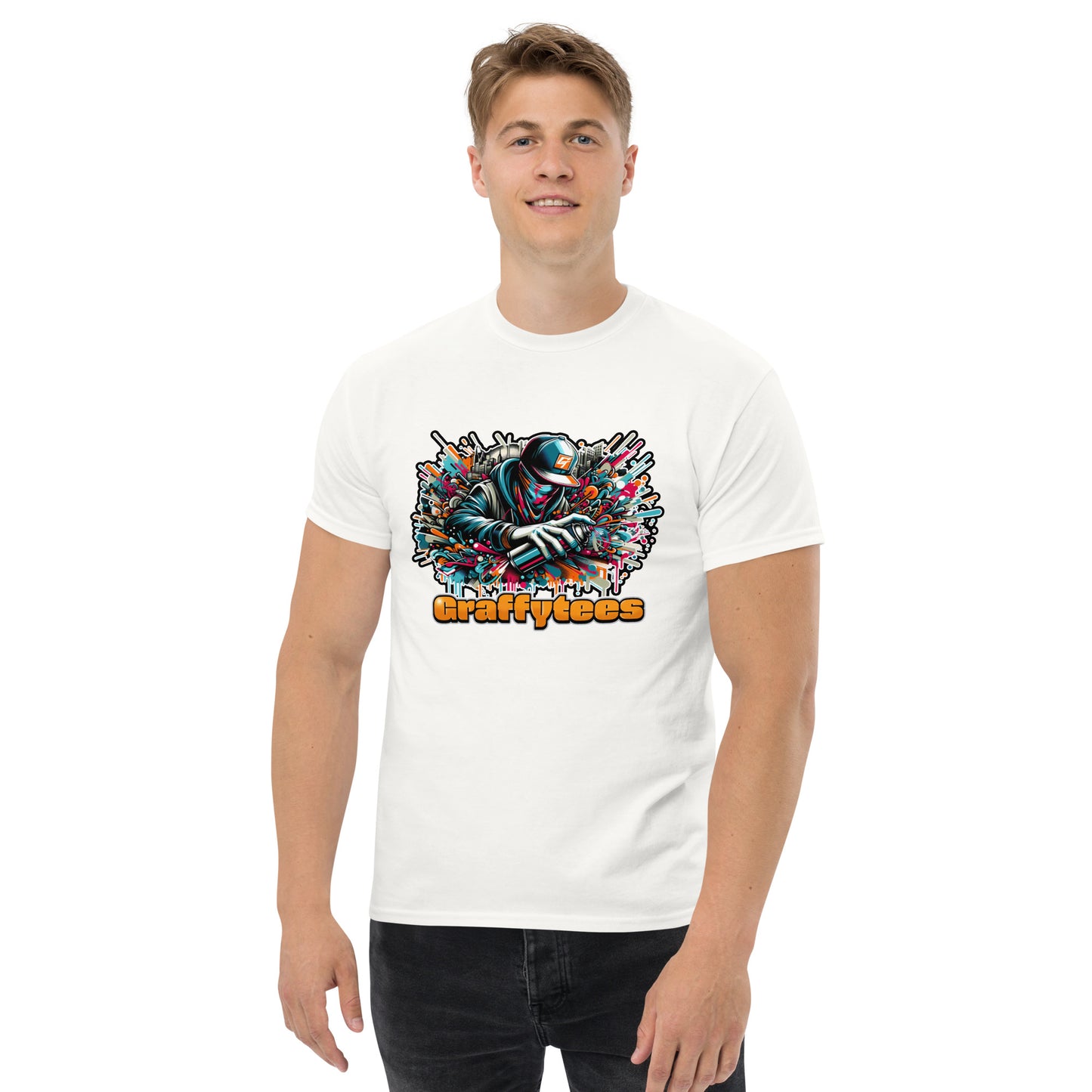 GraffyTees Graffiti Vandal Men's classic tee