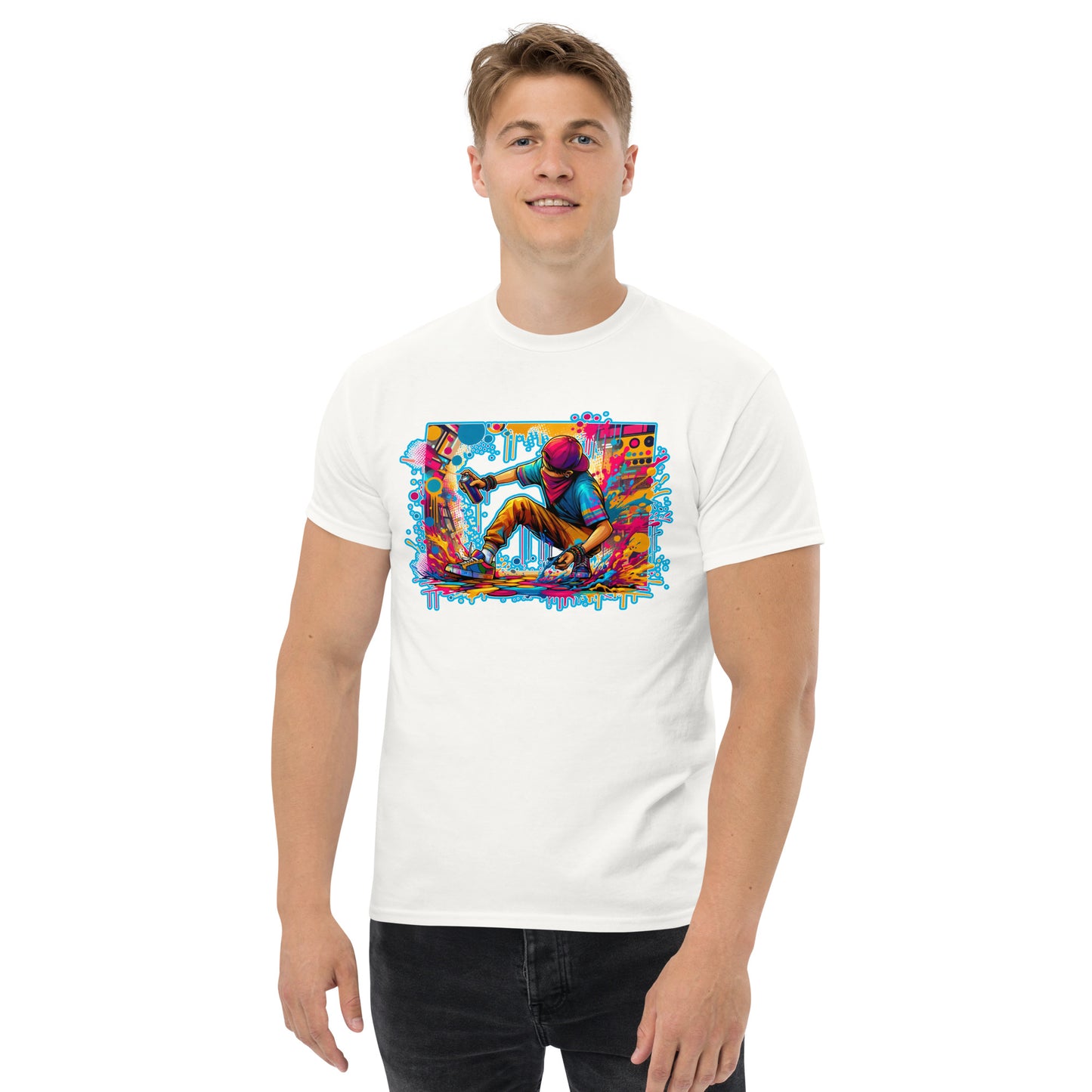 GraffyTees Vandal full Color Men's classic tee