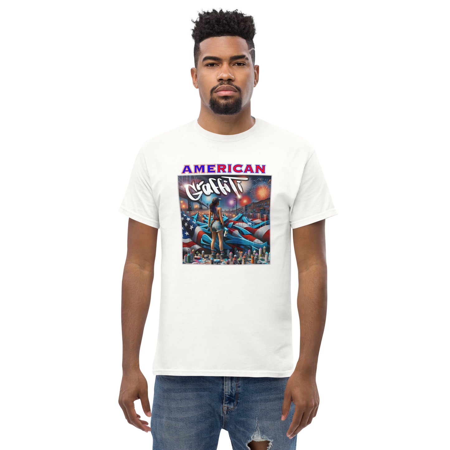 Graffytees American Graffiti Men's classic tee