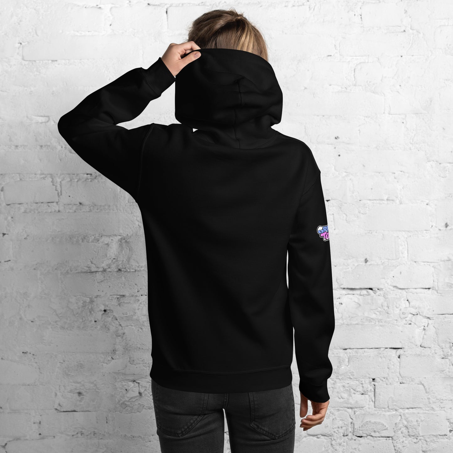 GraffyTees Artful Aliens Mascot Unisex Hoodie