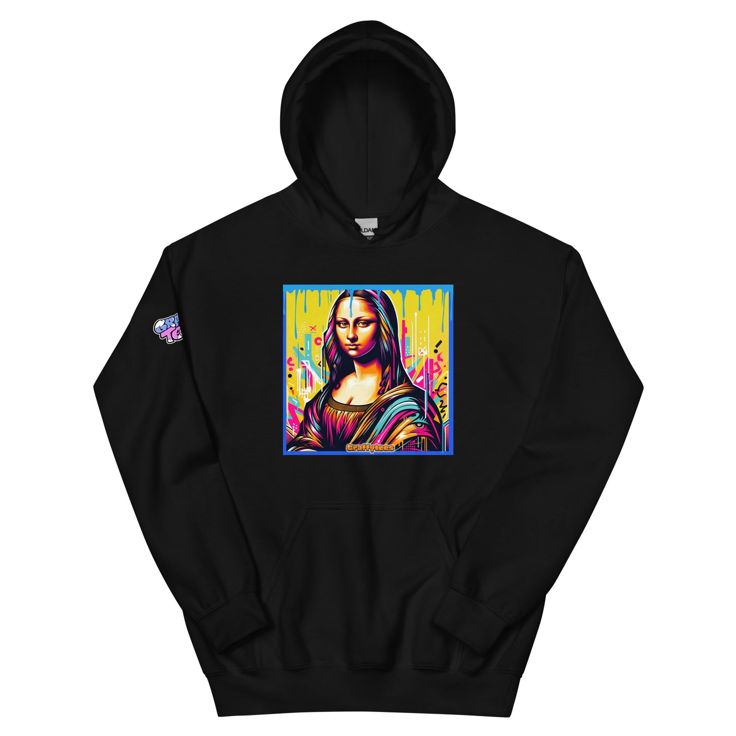 Graffiti Mona Lisette Unisex Hoodie
