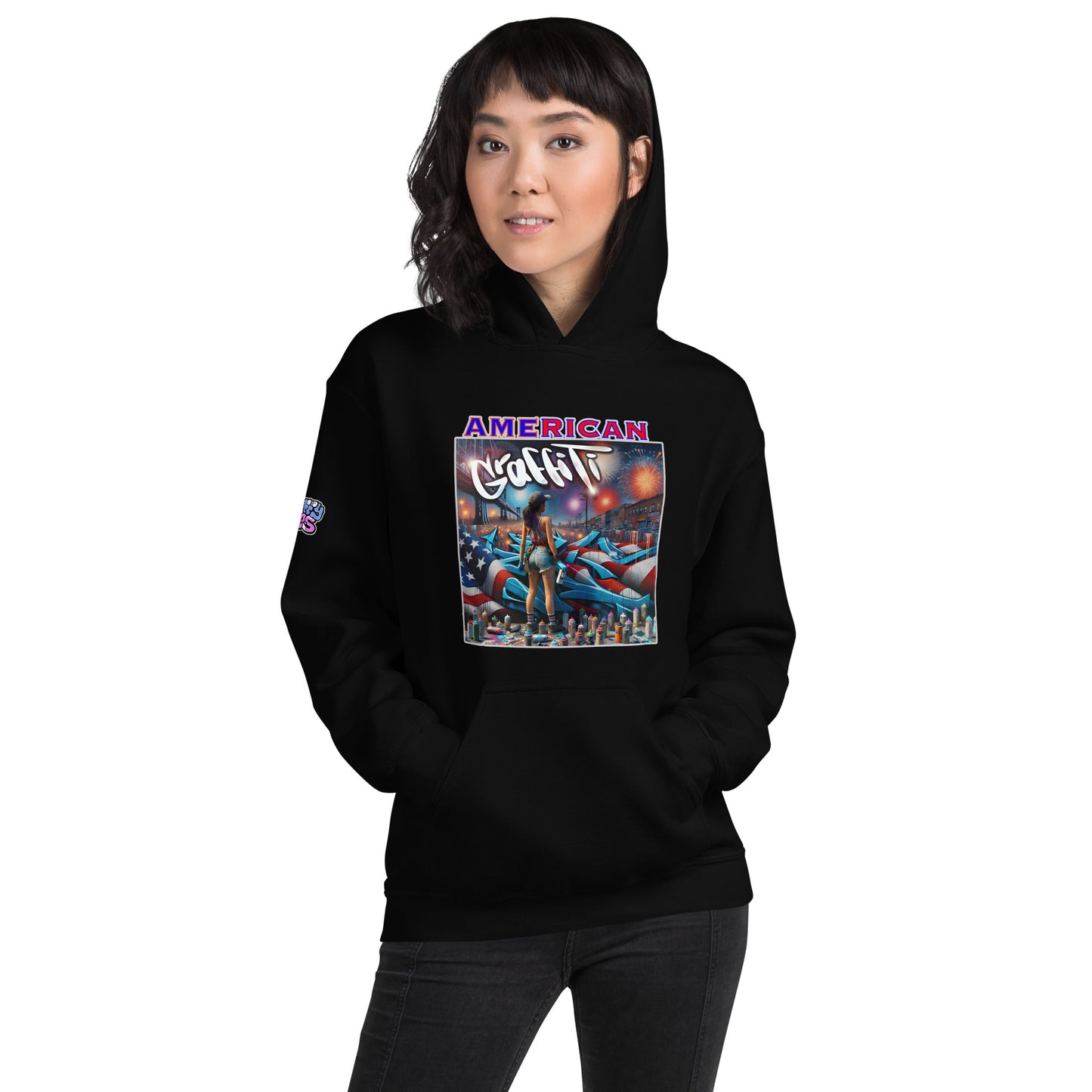 Graffytees American Graffiti Unisex Hoodie