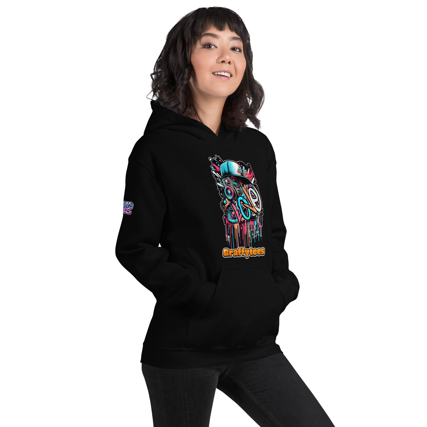 Graffiti Love Unisex Hoodie