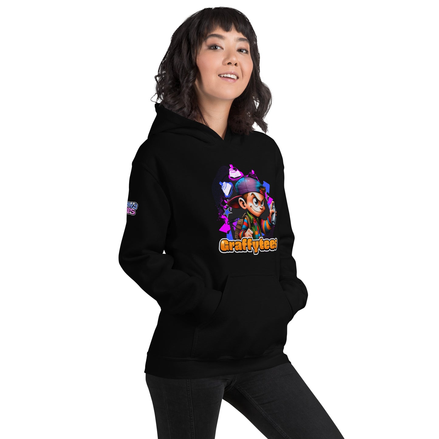 Graffytees Graffiti Vandal design Unisex Hoodie