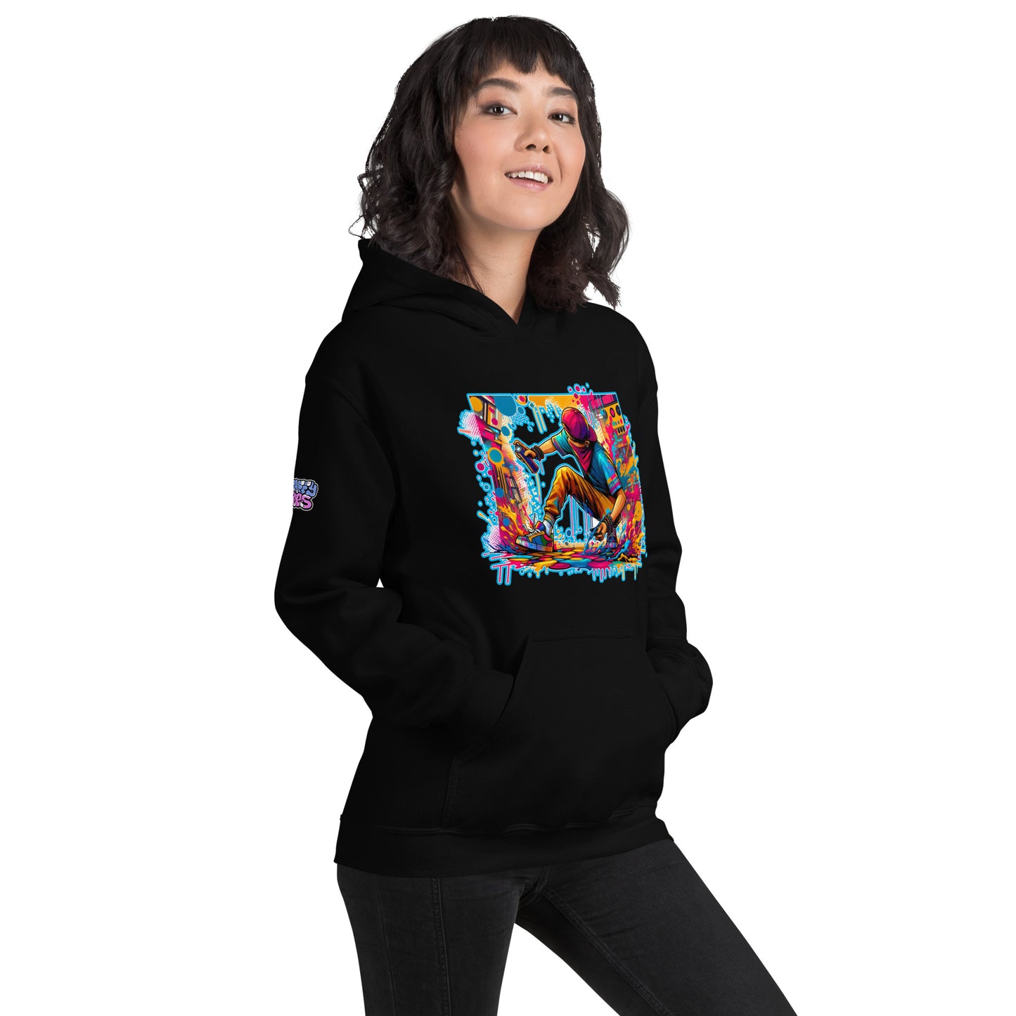 GraffiTees Vandal Artist full Color Unisex Hoodie