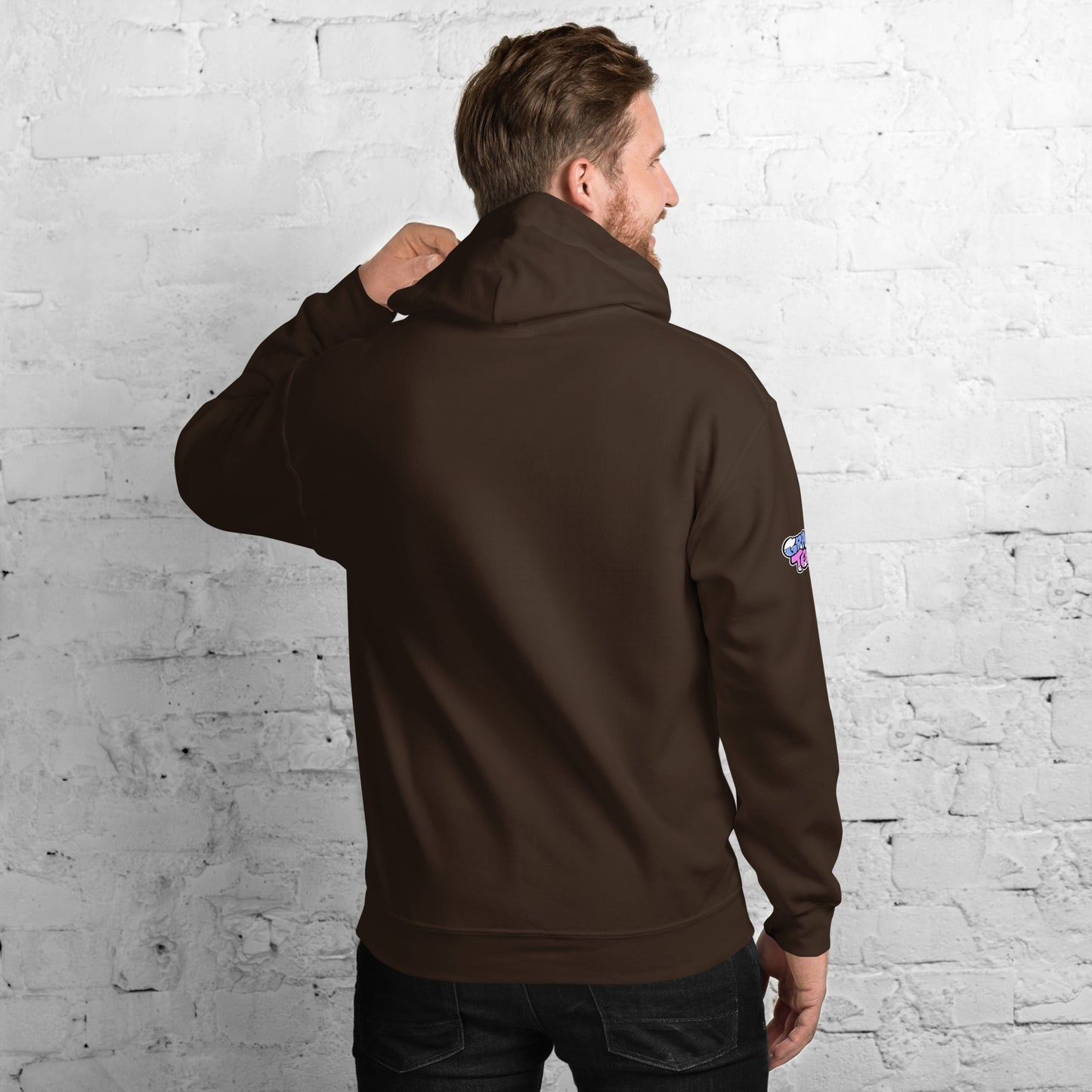 Graffytees Puerto Rico flag and Coqui Unisex Hoodie