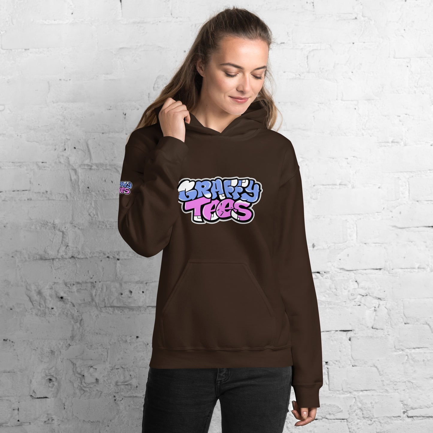Graffytees bubble letter Unisex Hoodie