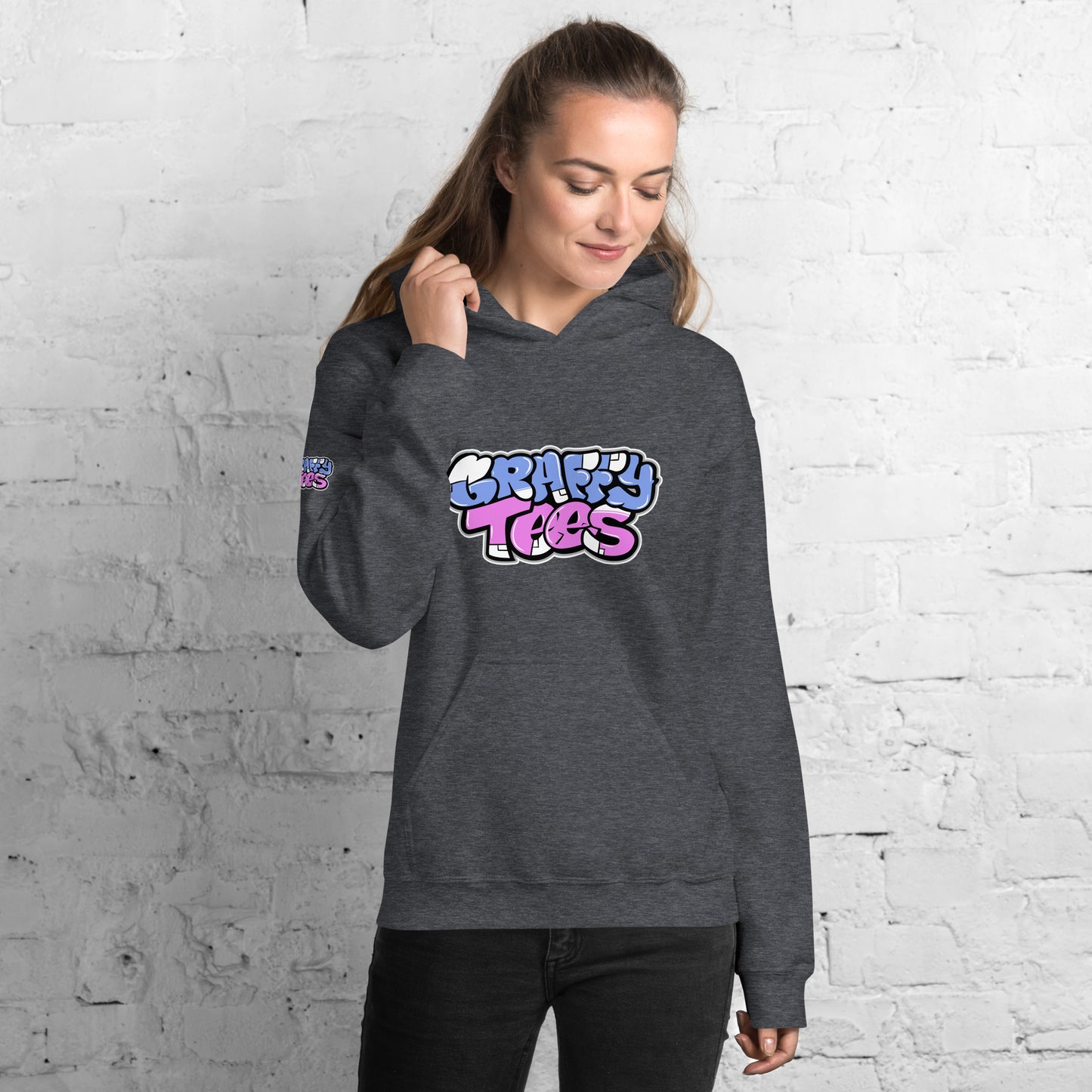 Graffytees bubble letter Unisex Hoodie