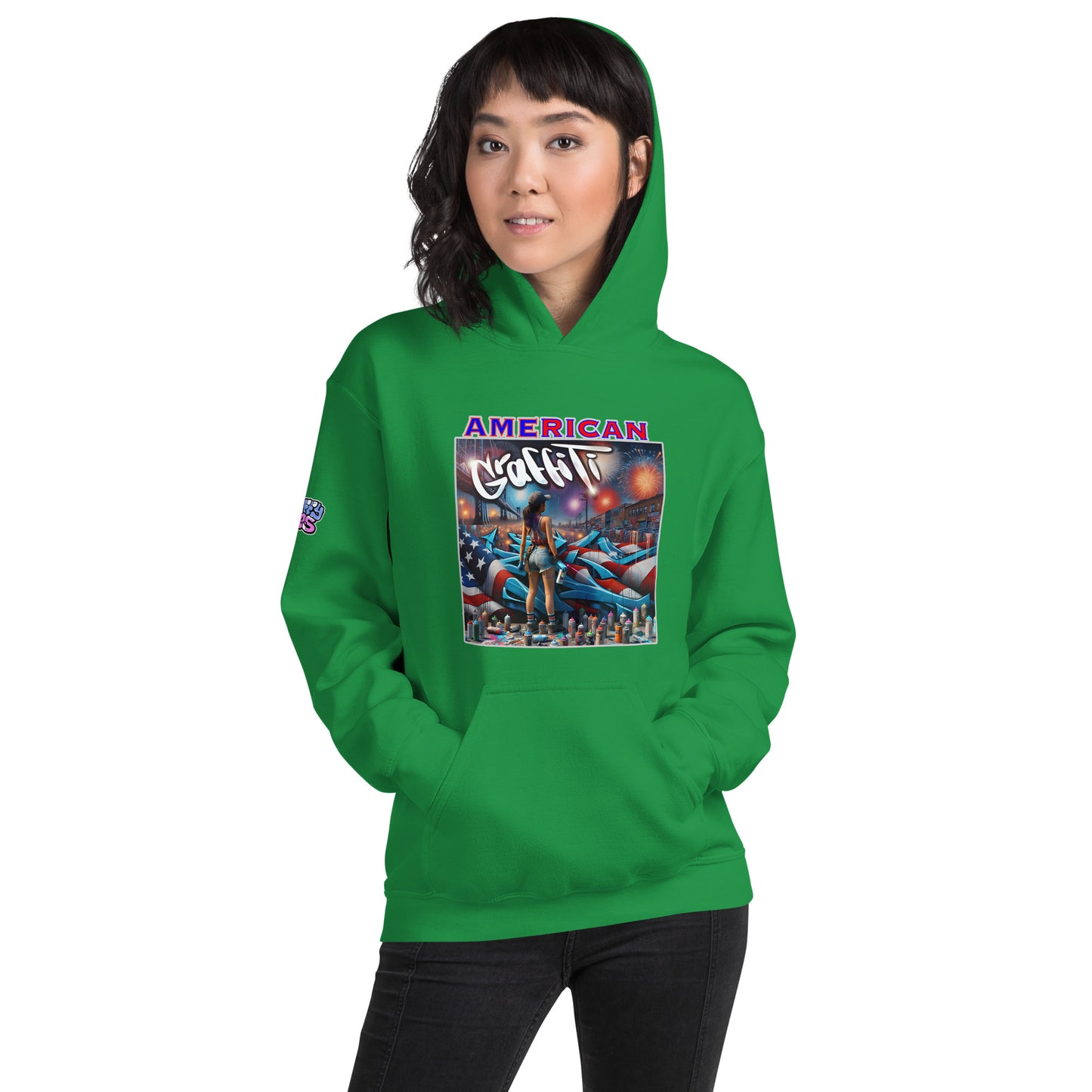 Graffytees American Graffiti Unisex Hoodie