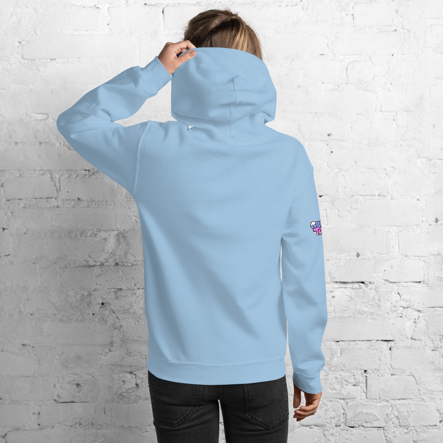 GraffyTees Artful Aliens Mascot Unisex Hoodie