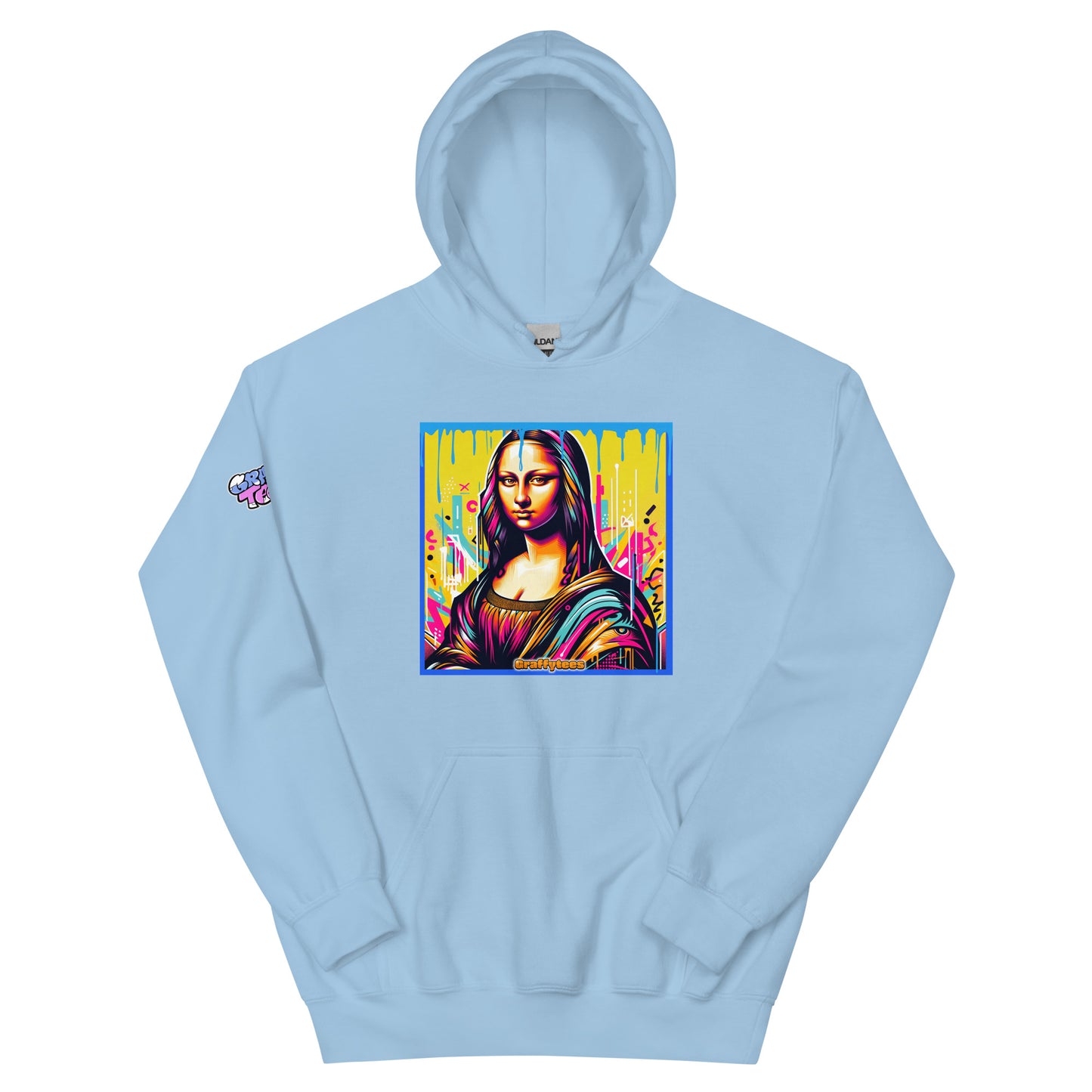 Graffiti Mona Lisette Unisex Hoodie