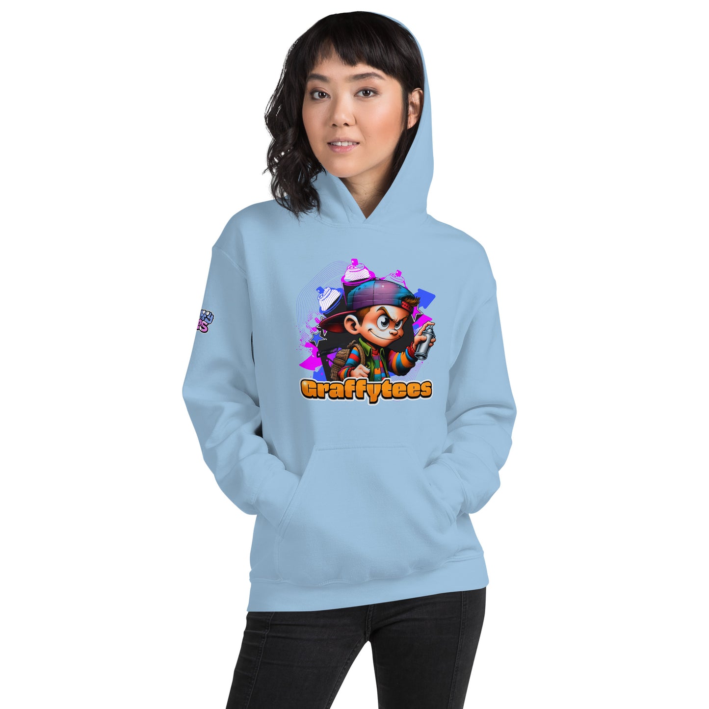 Graffytees Graffiti Vandal design Unisex Hoodie