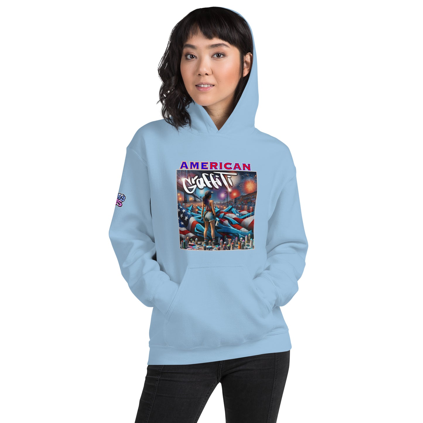 Graffytees American Graffiti Unisex Hoodie